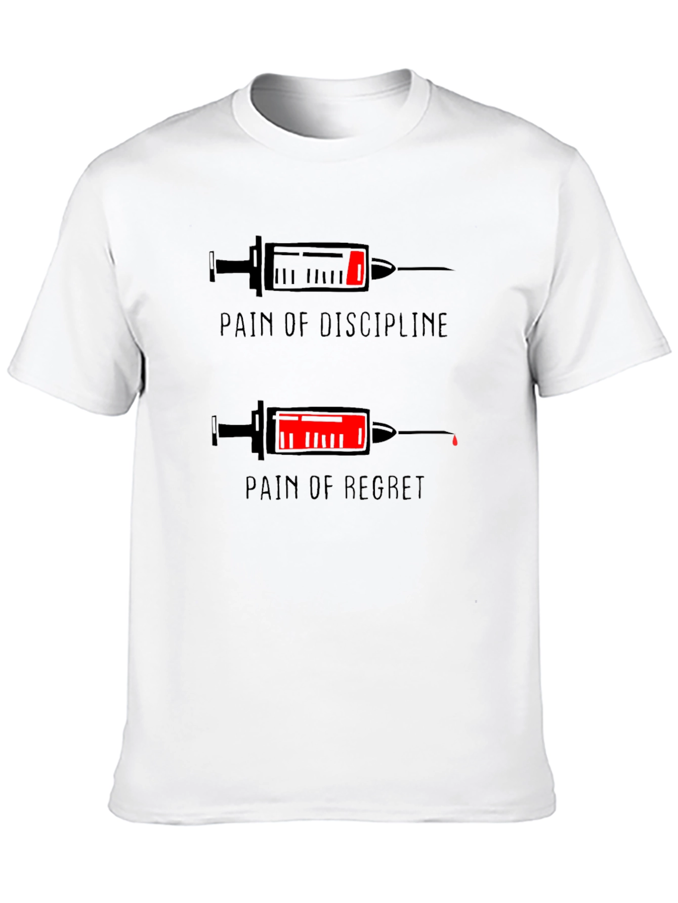 Pain of Discipline T-Shirt - Motivational Graphic Tee