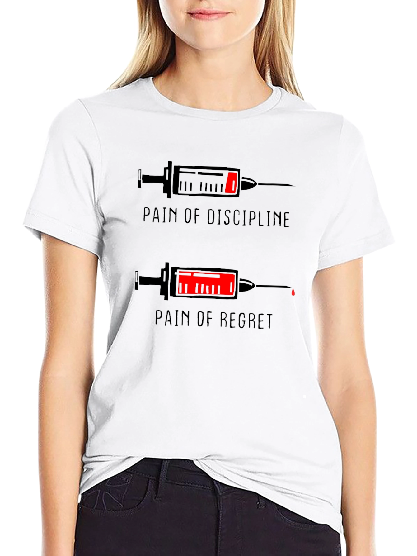 Pain of Discipline T-Shirt - Motivational Graphic Tee