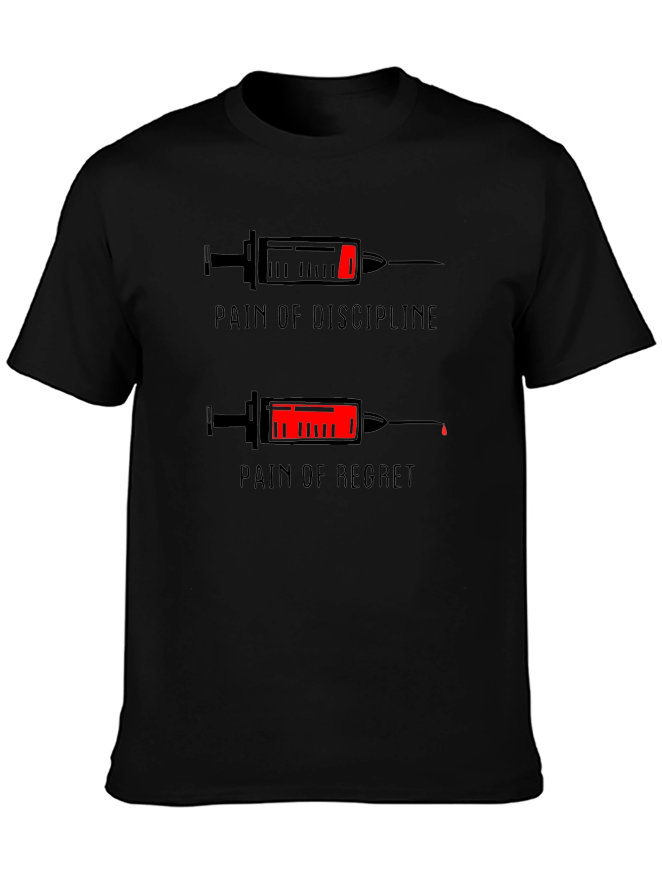 Pain of Discipline T-Shirt - Motivational Graphic Tee