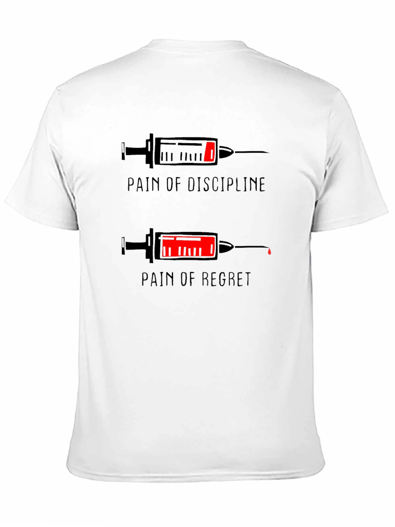 Pain of Discipline T-Shirt - Motivational Graphic Tee