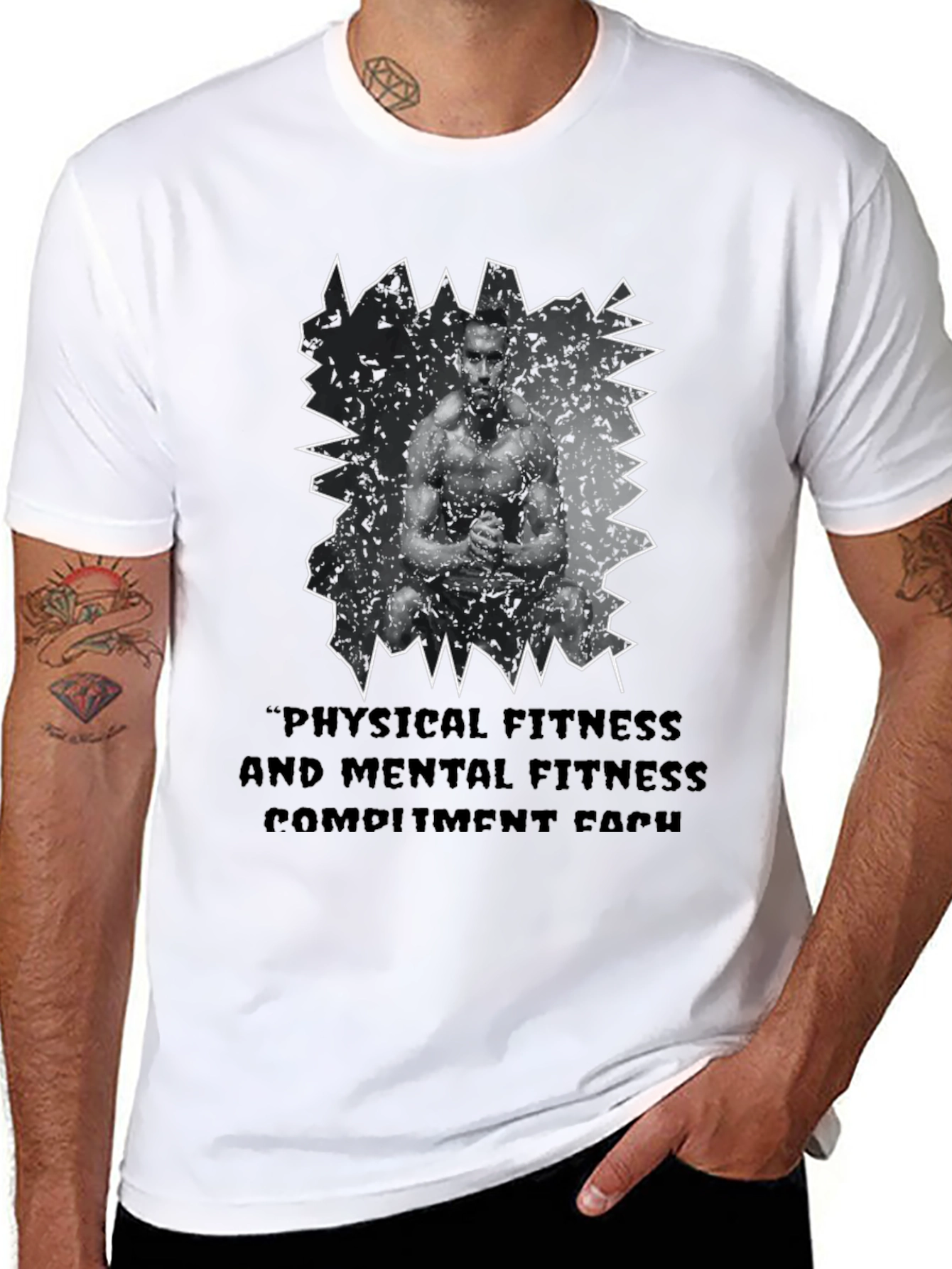 Fitness Motivation T-Shirt: Mind & Body