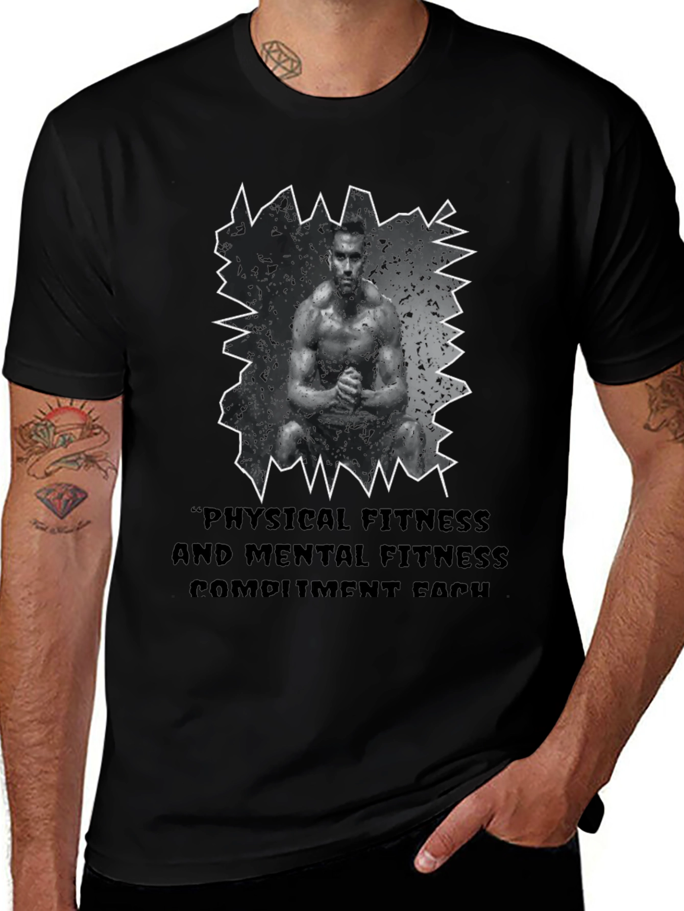 Fitness Motivation T-Shirt: Mind & Body