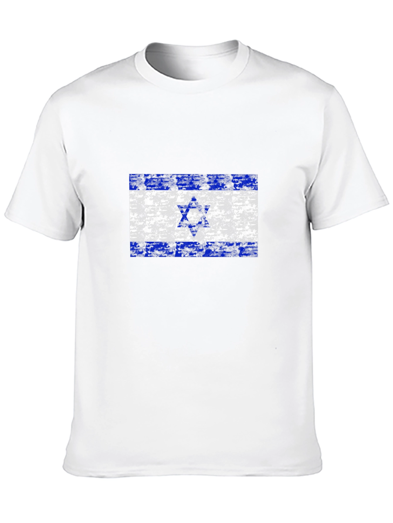Distressed Israel Flag Graphic Tee