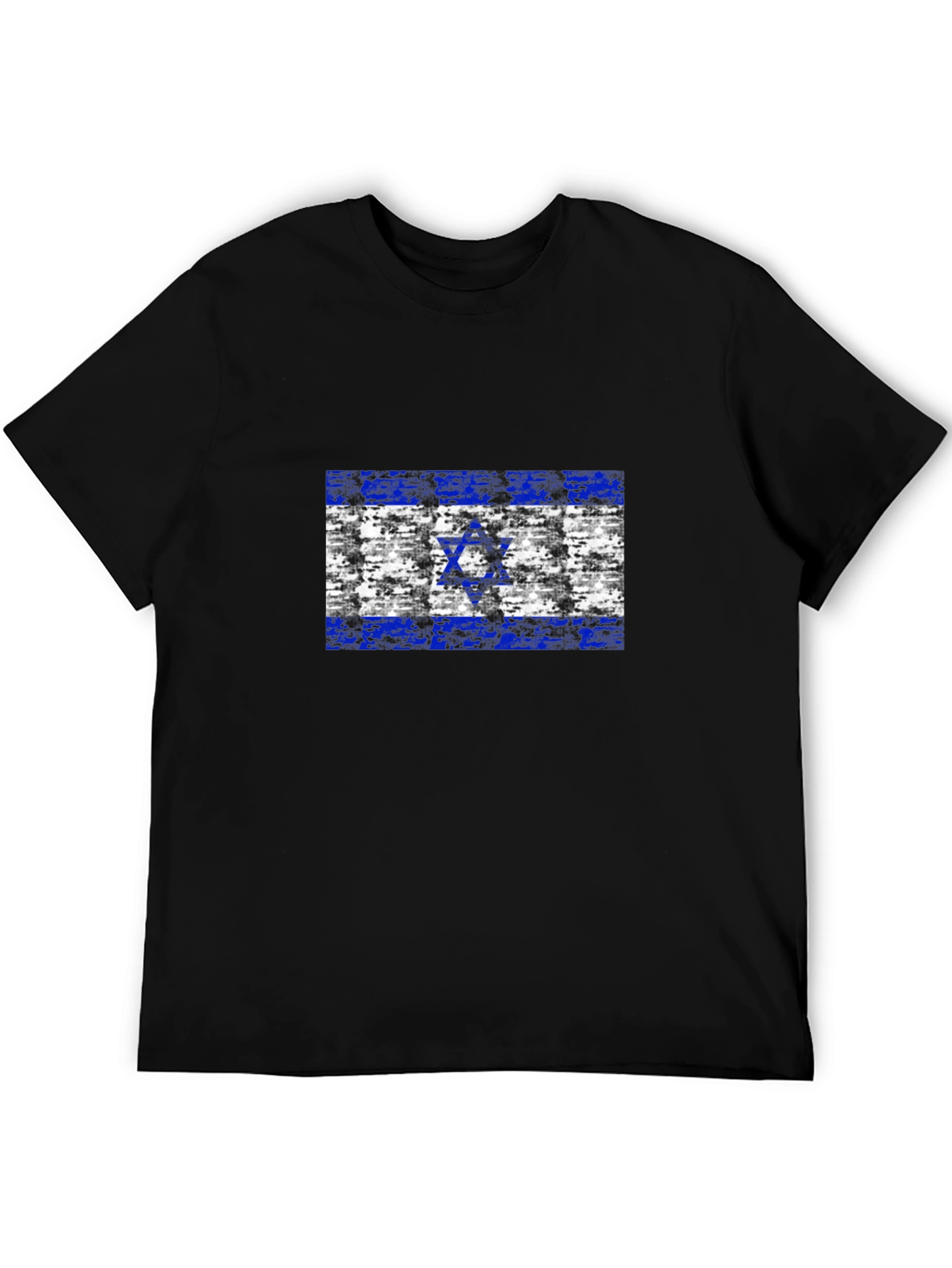 Distressed Israel Flag Graphic Tee