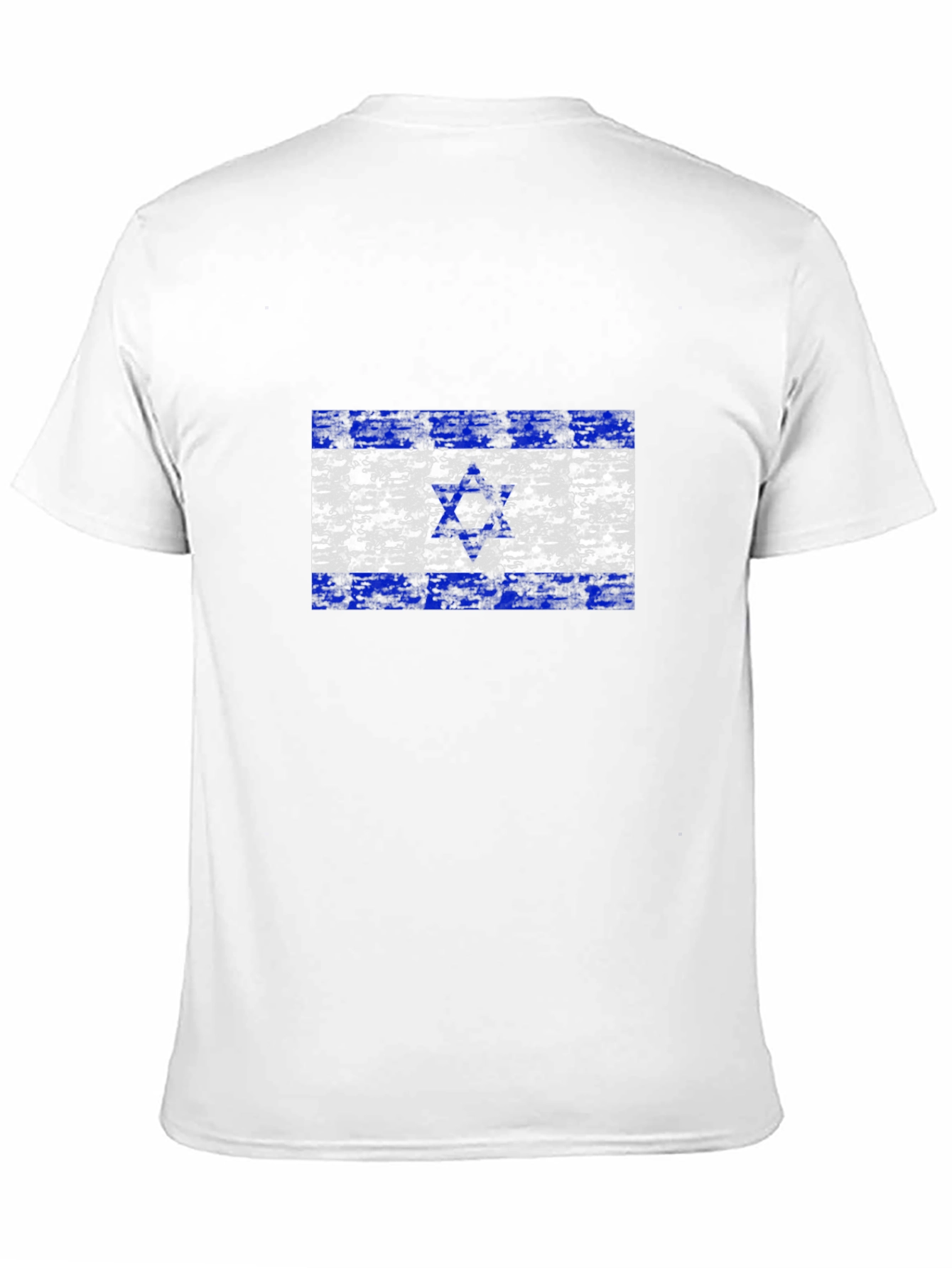 Distressed Israel Flag Graphic Tee
