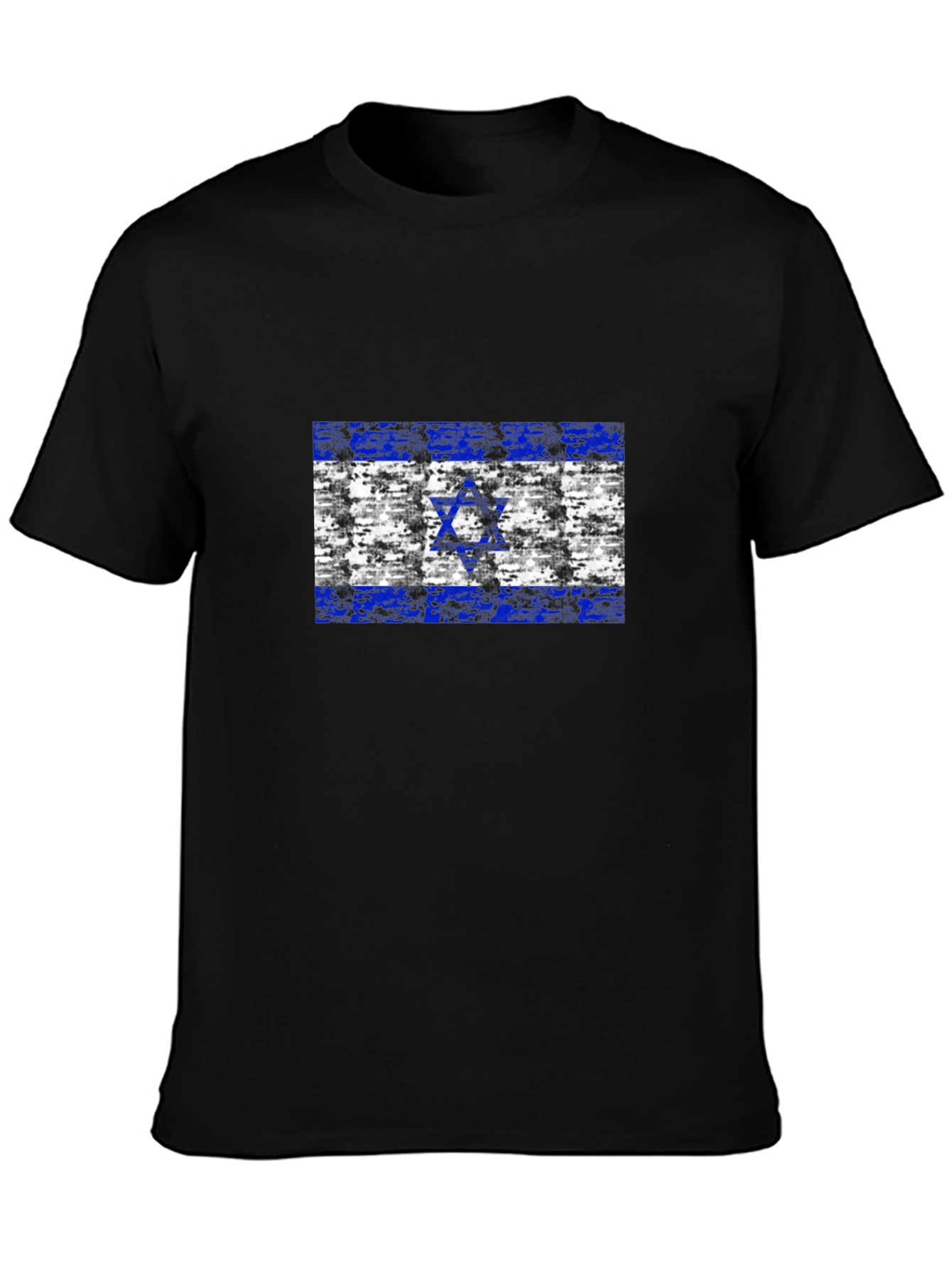 Distressed Israel Flag Graphic Tee