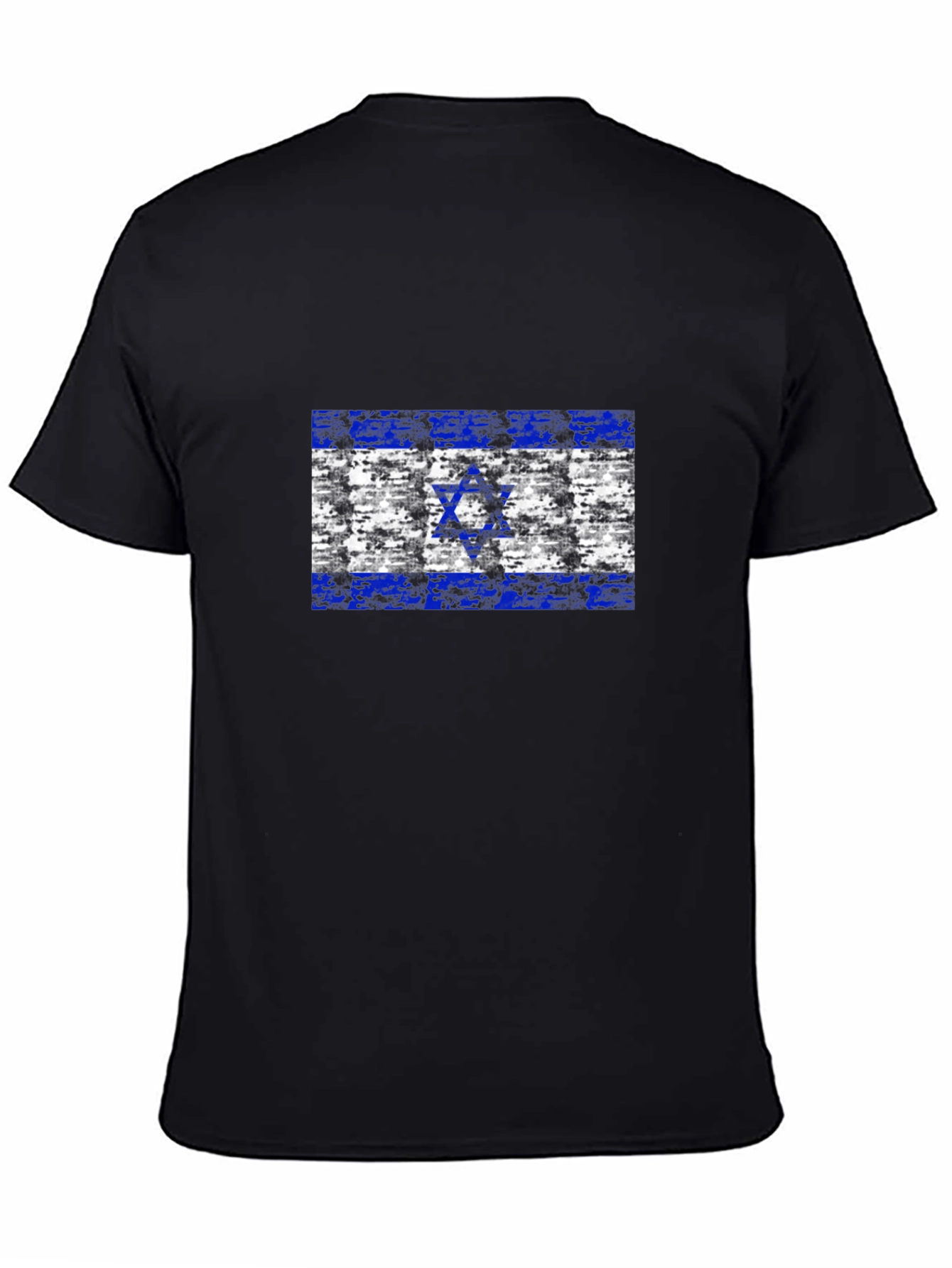 Distressed Israel Flag Graphic Tee