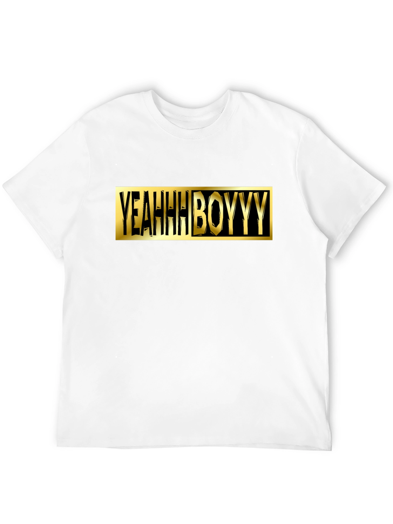 Yeahhh Boyyy Graphic Tee - Black