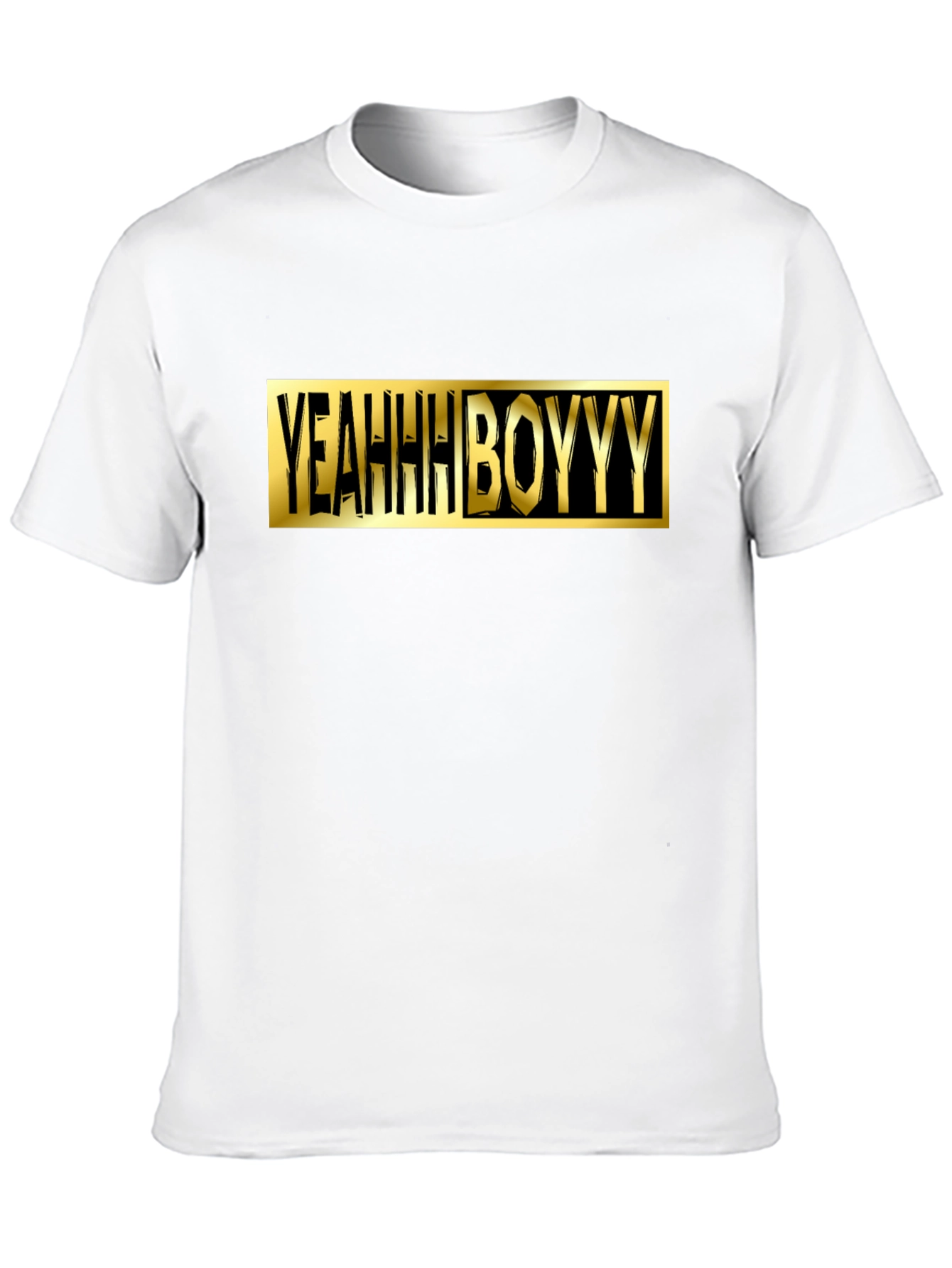 Yeahhh Boyyy Graphic Tee - Black