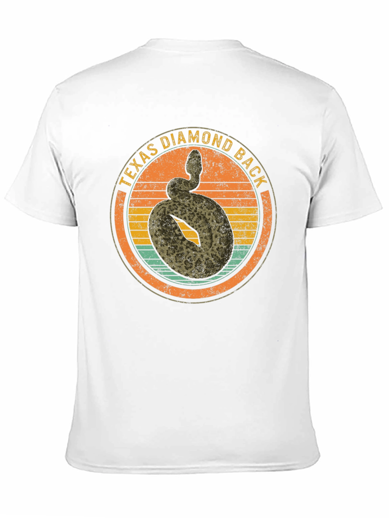 Texas Diamondback Rattlesnake Graphic Tee