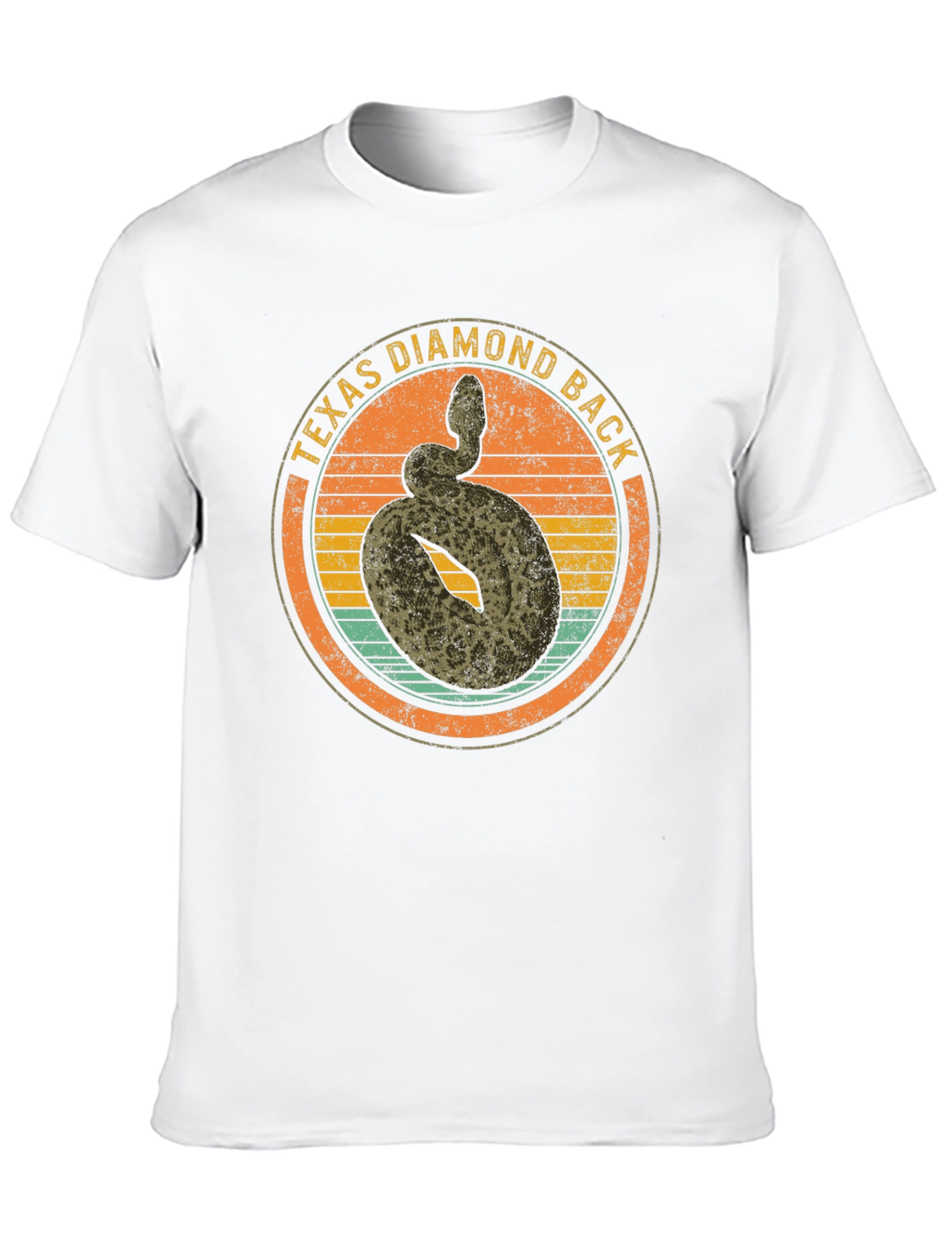 Texas Diamondback Rattlesnake Graphic Tee