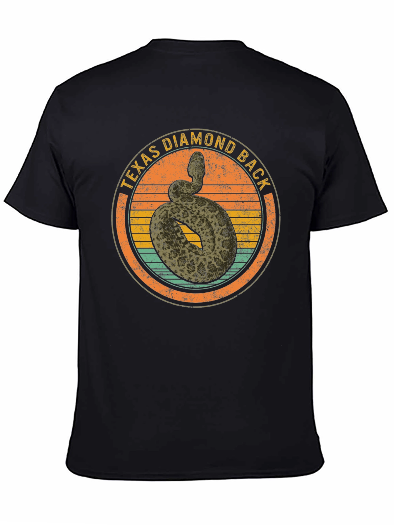 Texas Diamondback Rattlesnake Graphic Tee