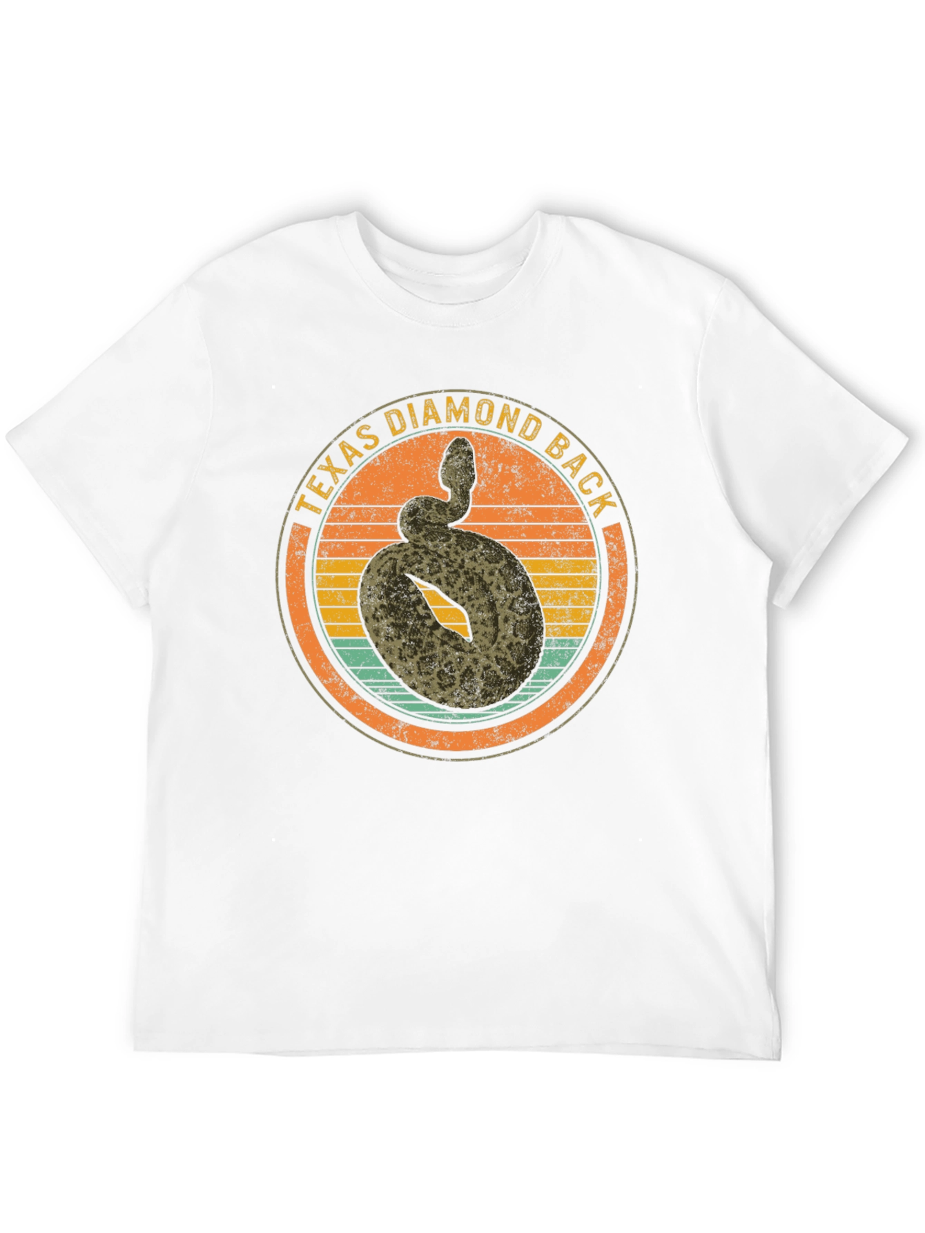 Texas Diamondback Rattlesnake Graphic Tee