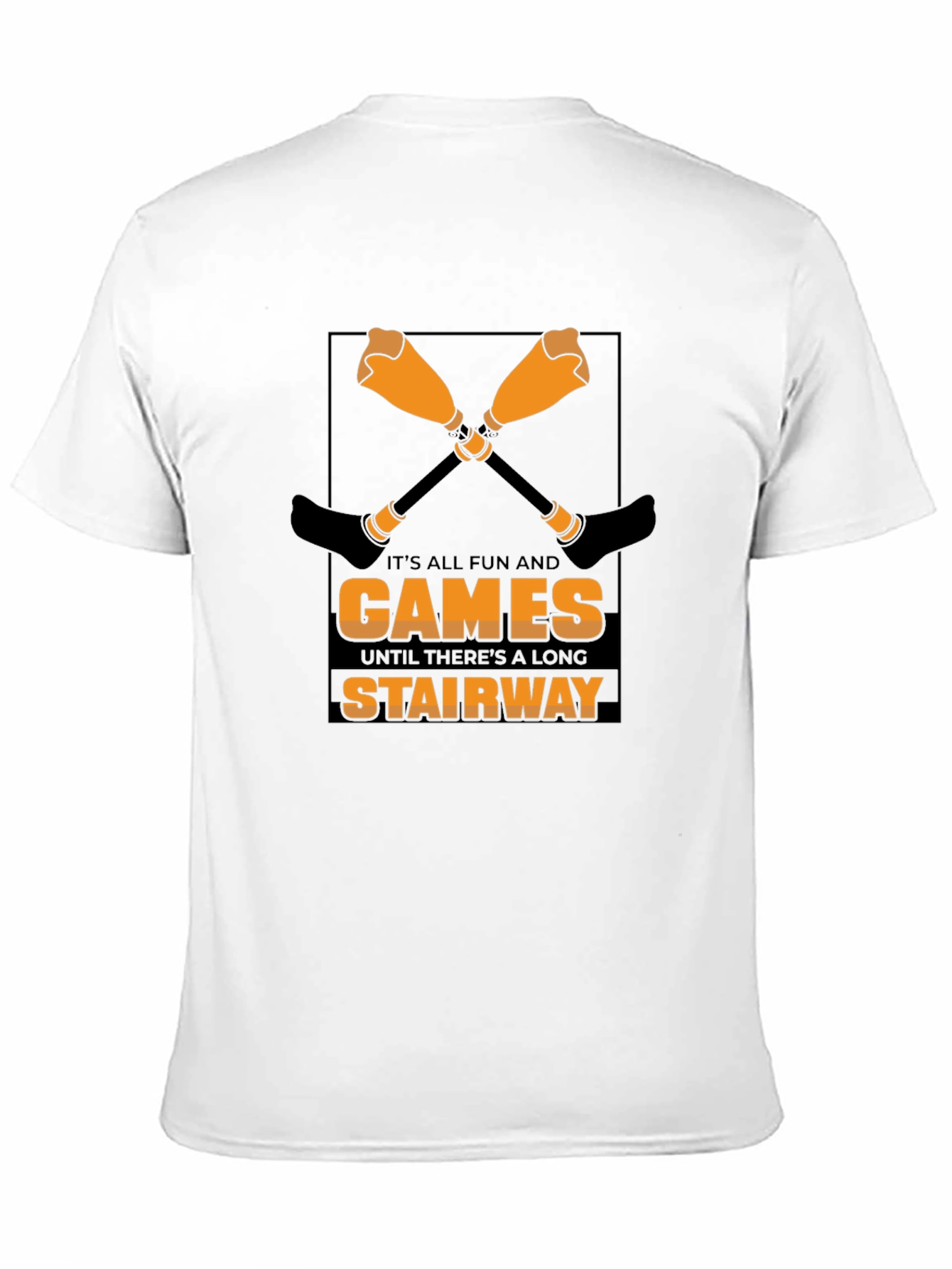 Funny Stairway T-Shirt - Games Humor Tee