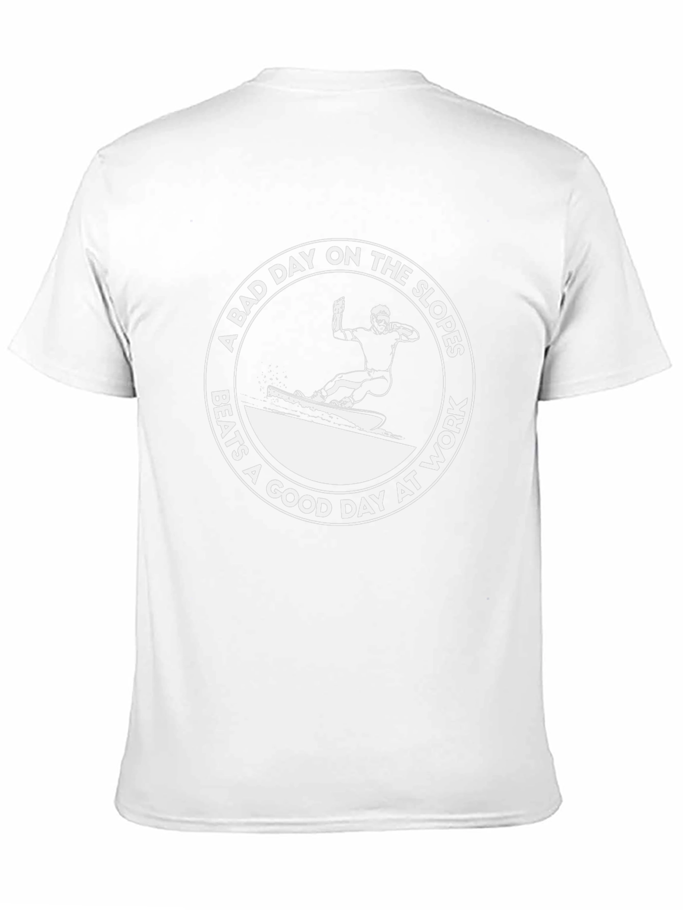 Bad Day Slopes Graphic Tee - Skiing T-Shirt