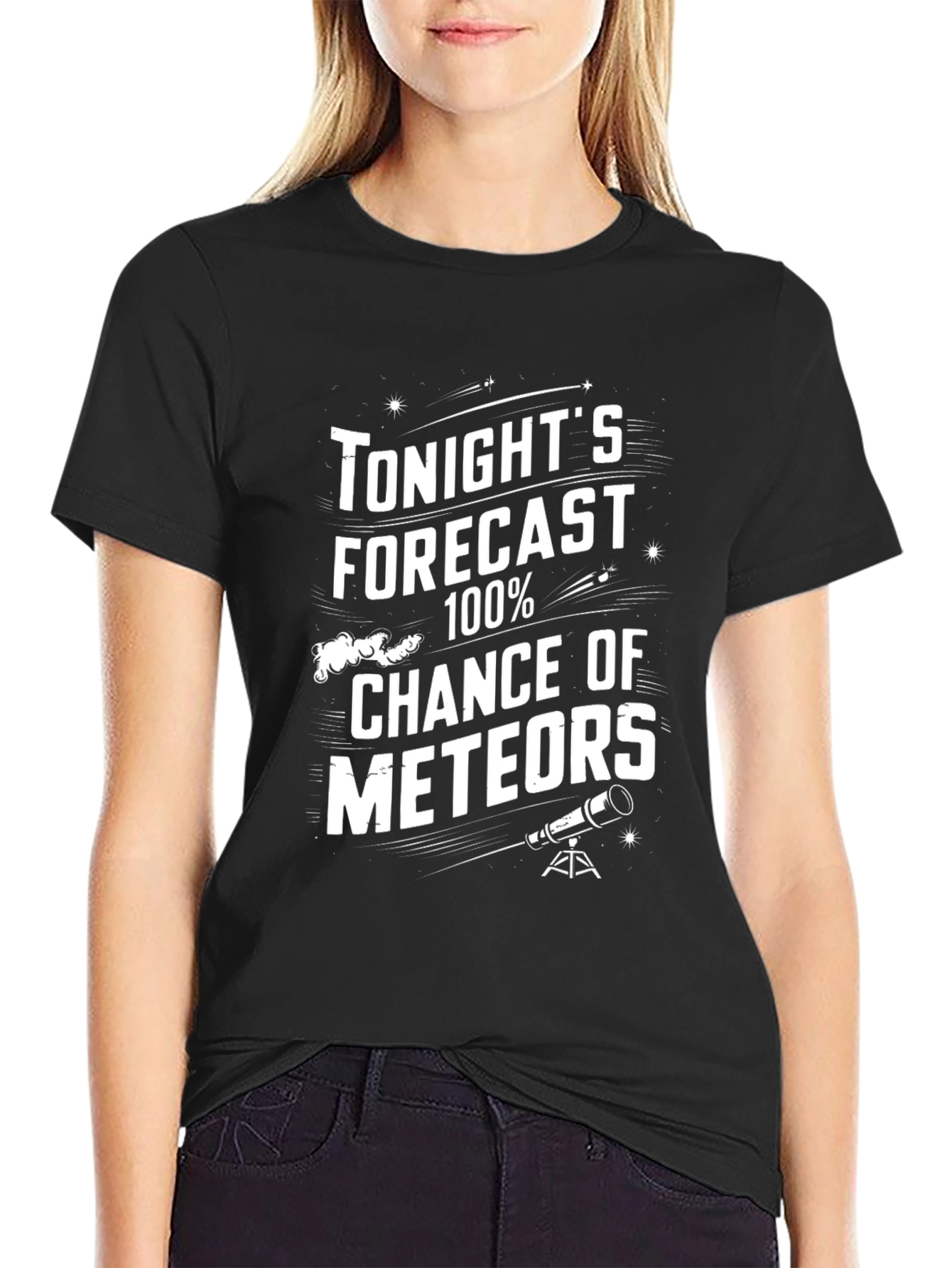 Tonights Forecast Meteor Shower T-Shirt