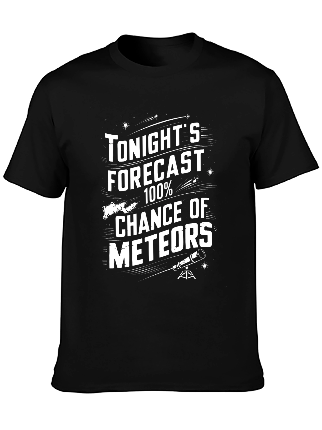 Tonights Forecast Meteor Shower T-Shirt