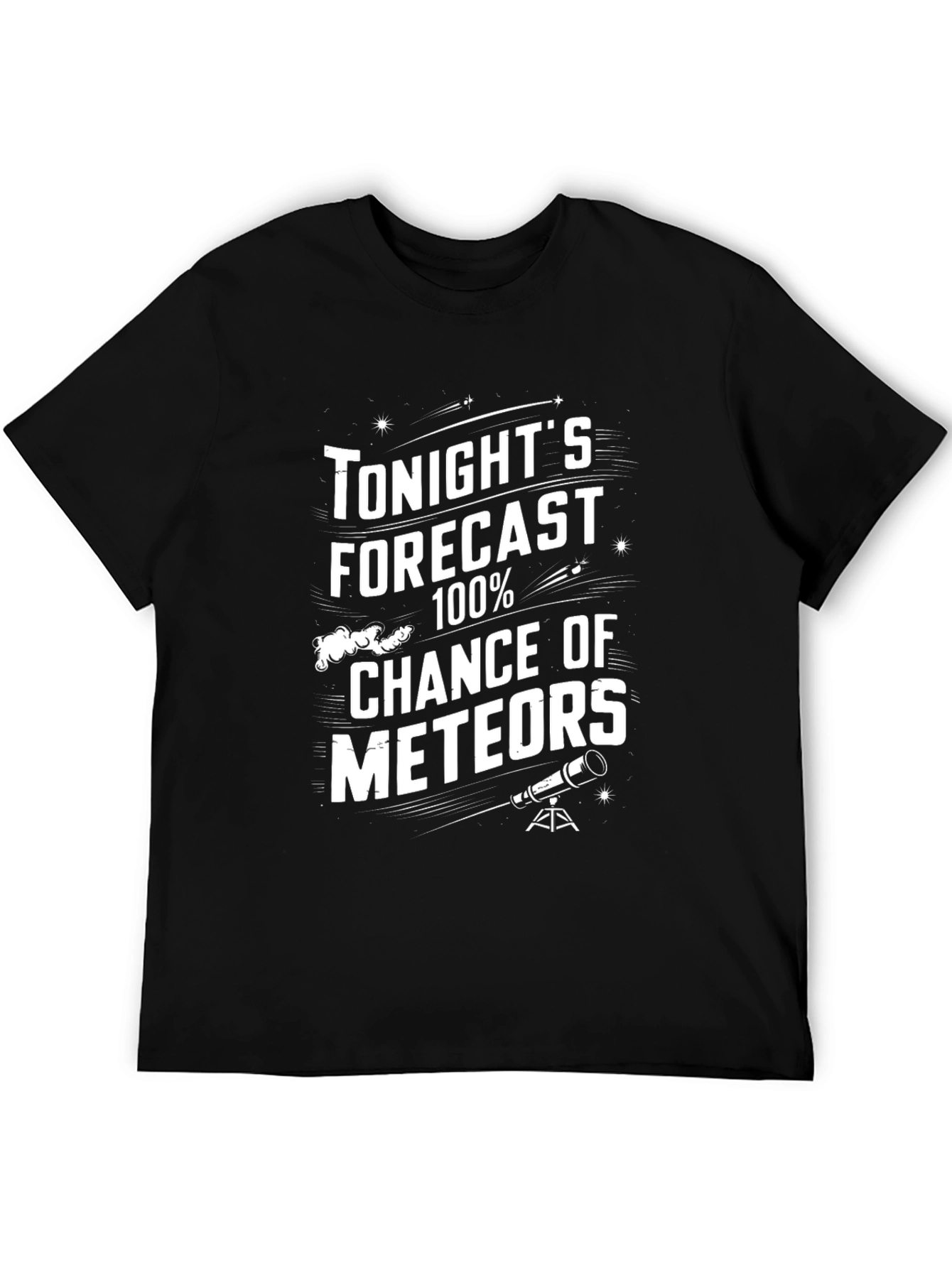 Tonights Forecast Meteor Shower T-Shirt