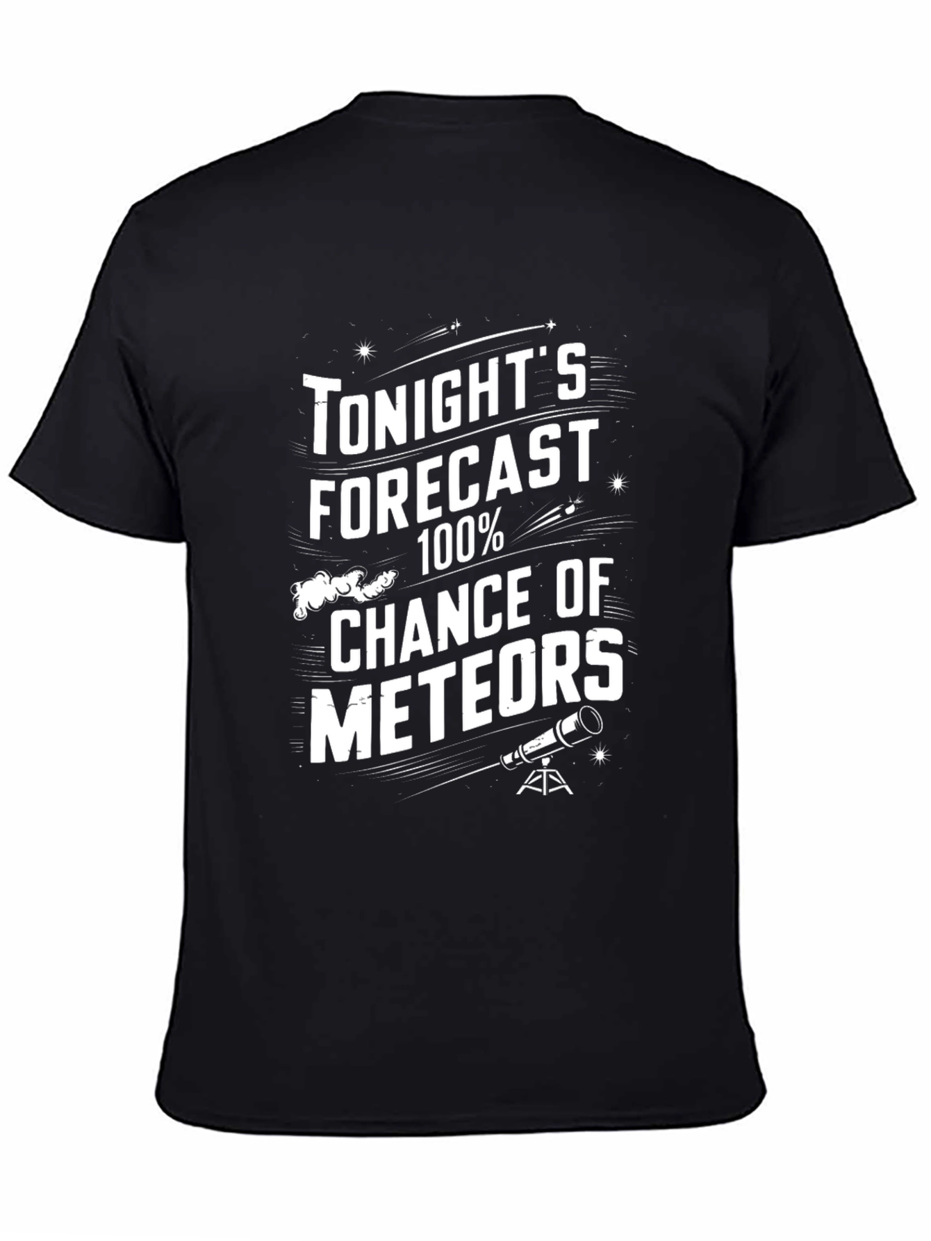 Tonights Forecast Meteor Shower T-Shirt
