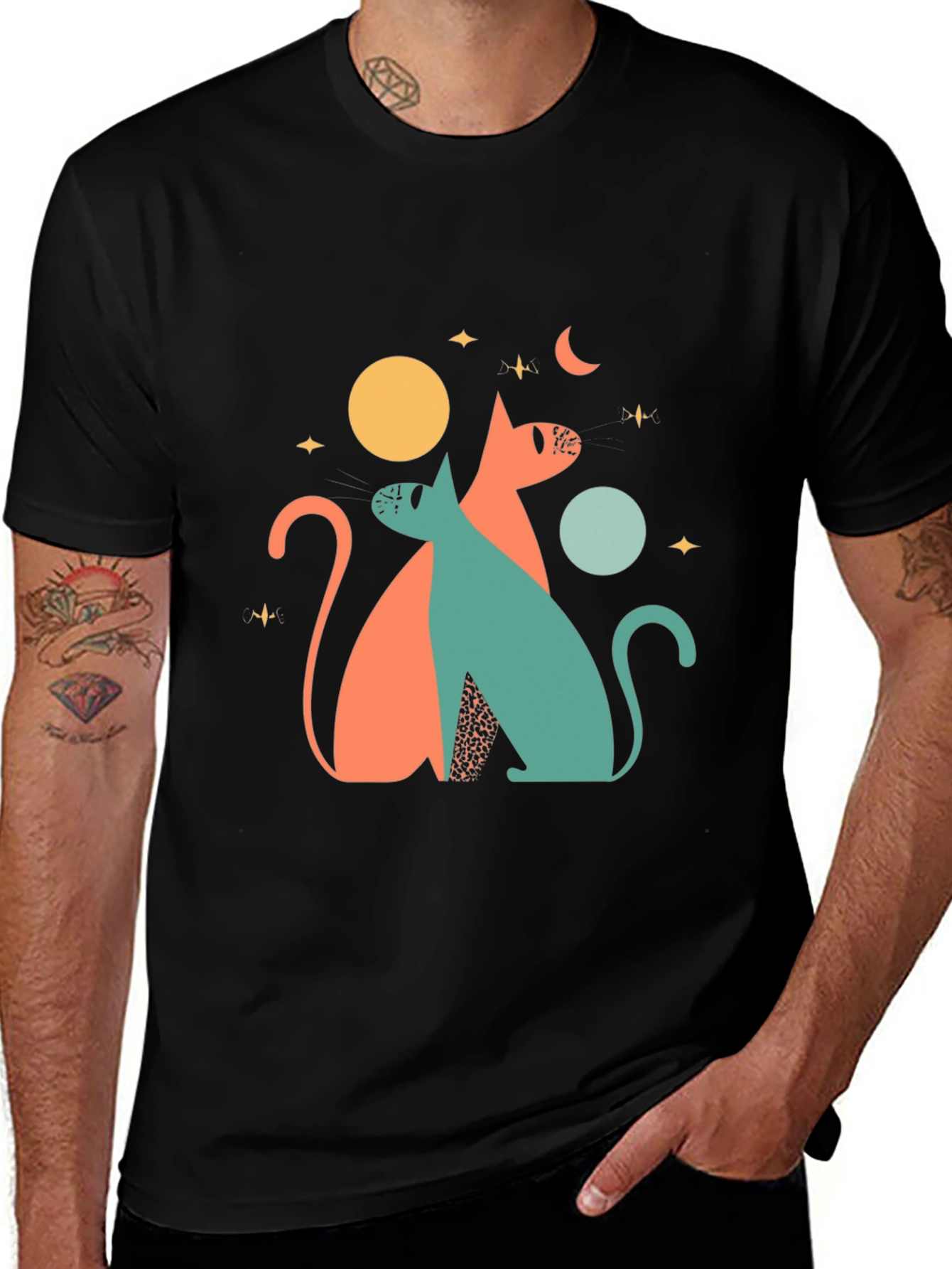 Retro Cats T-Shirt