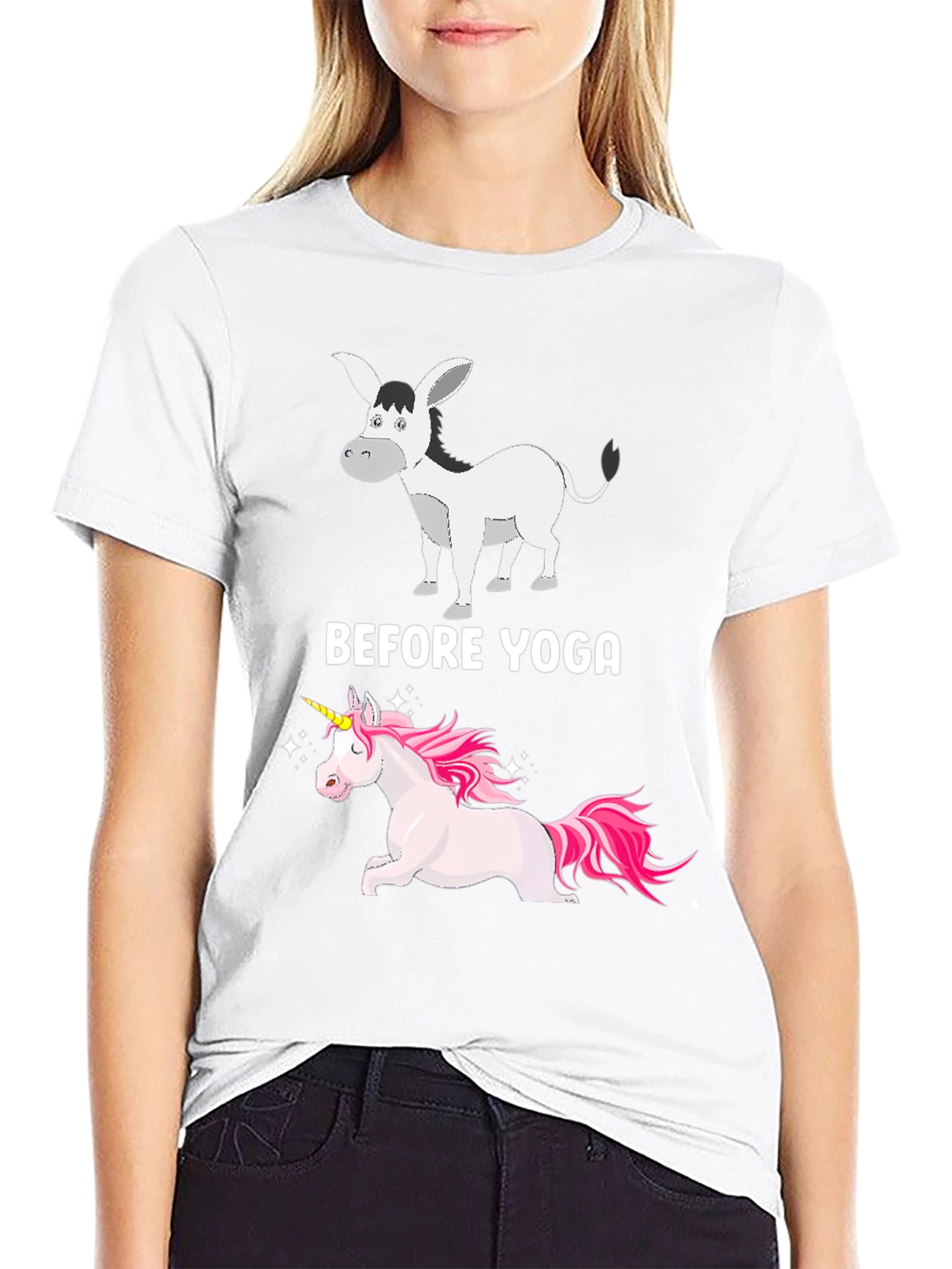 Before Yoga Funny T-Shirt