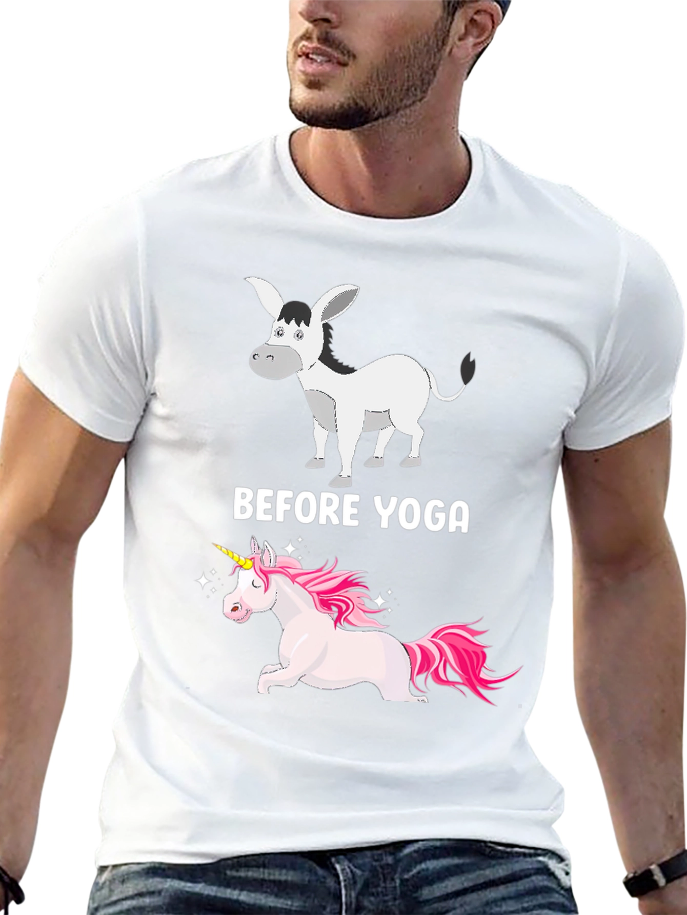 Before Yoga Funny T-Shirt