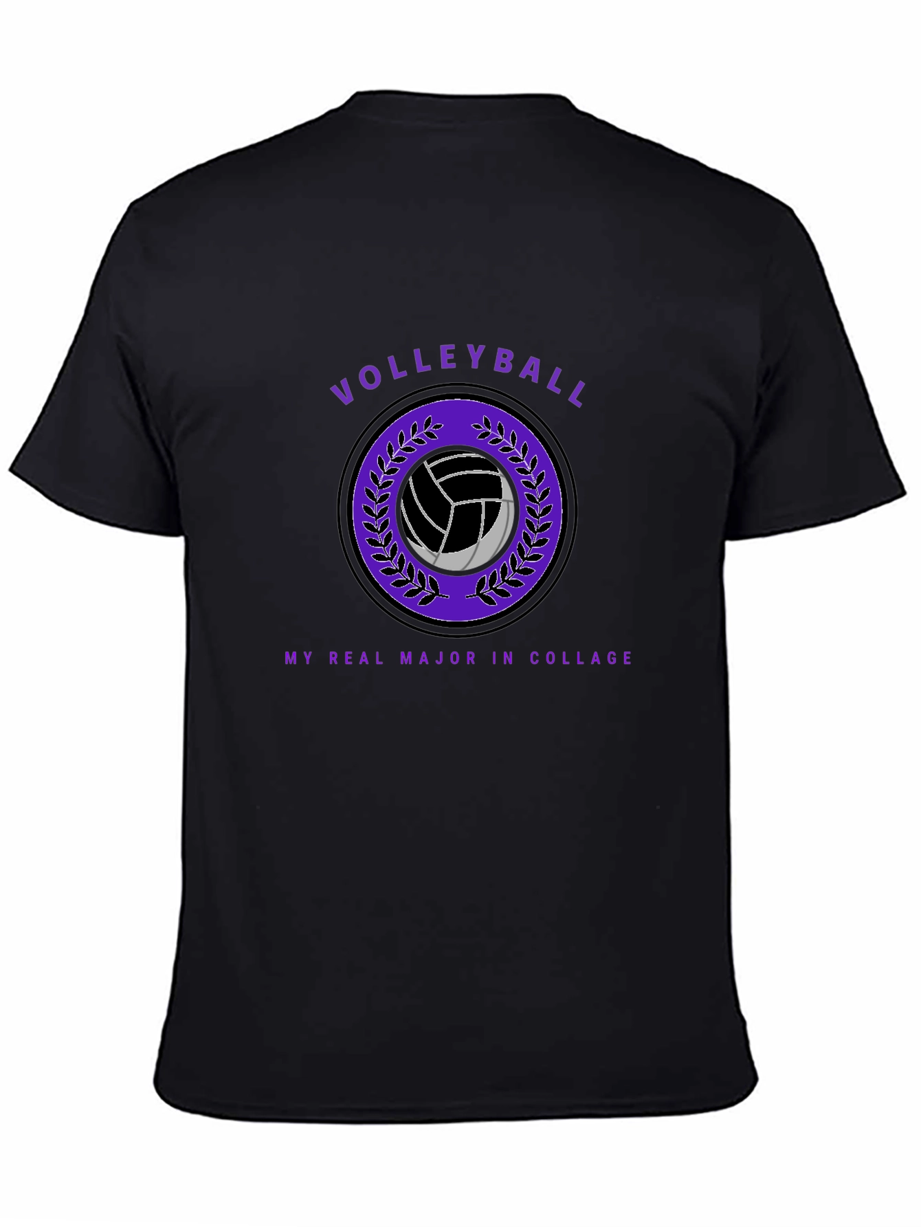 Volleyball College Major Graphic Tee