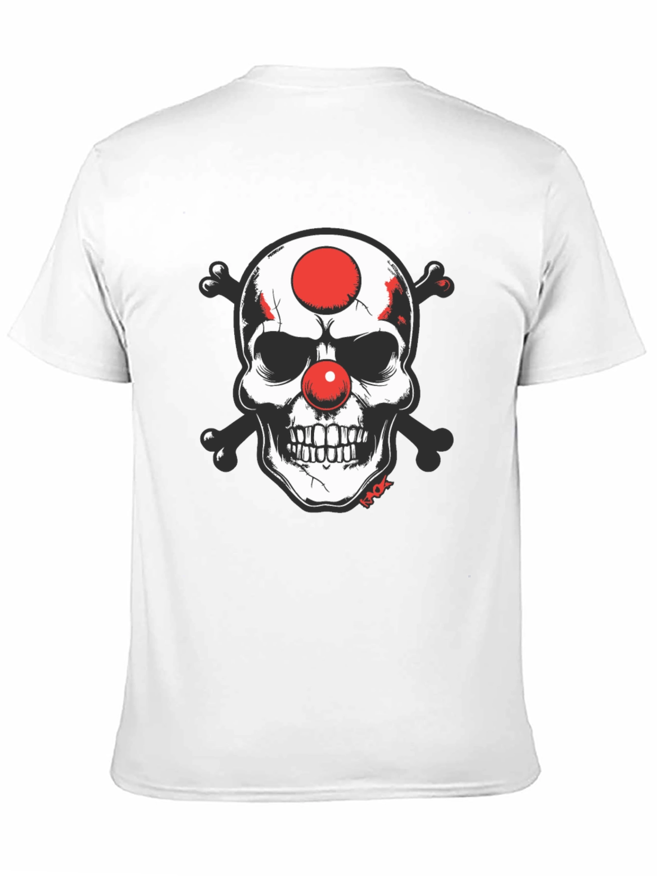 Skull Clown T-Shirt - Edgy Graphic Tee