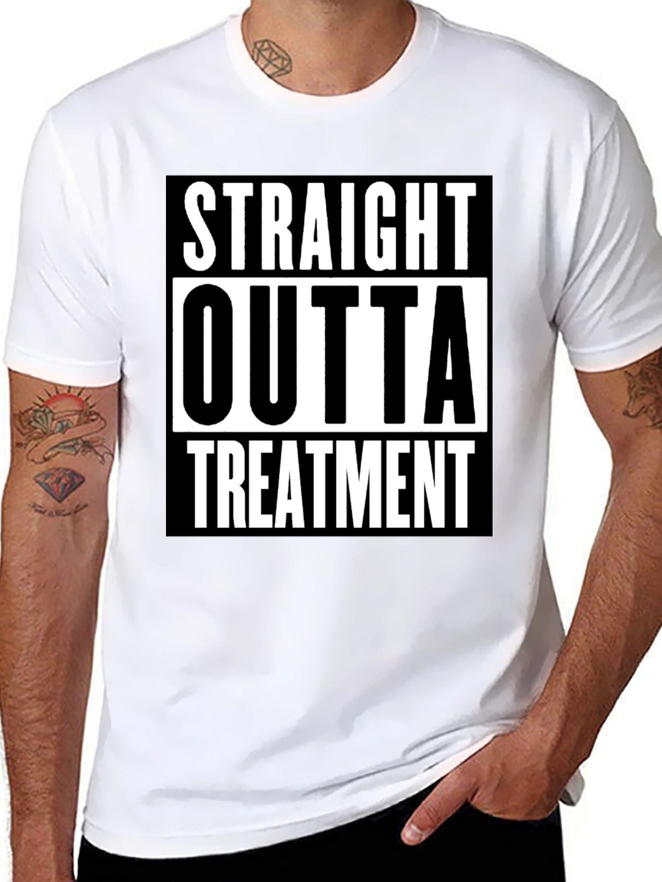 Straight Outta Treatment Graphic Tee