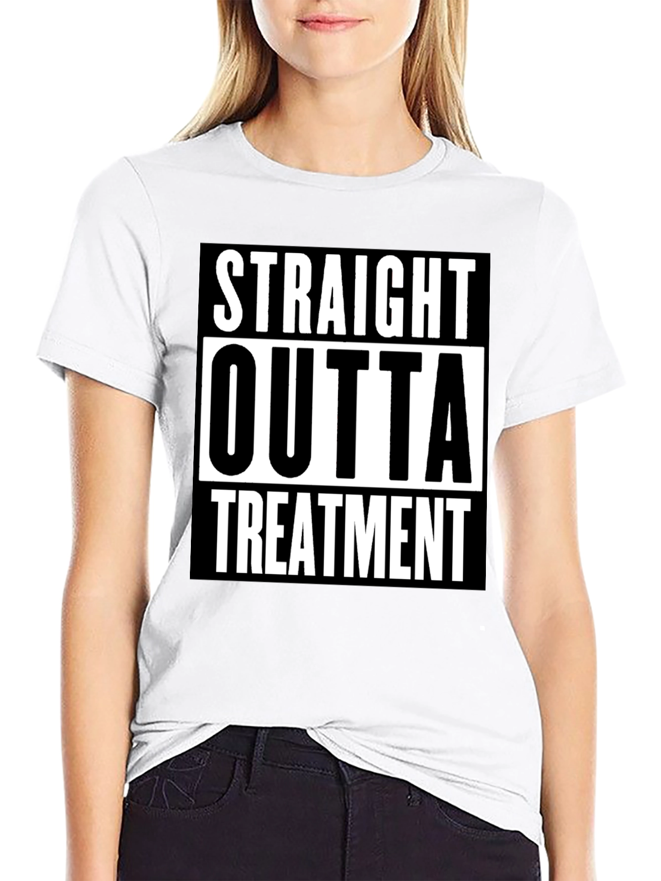 Straight Outta Treatment Graphic Tee