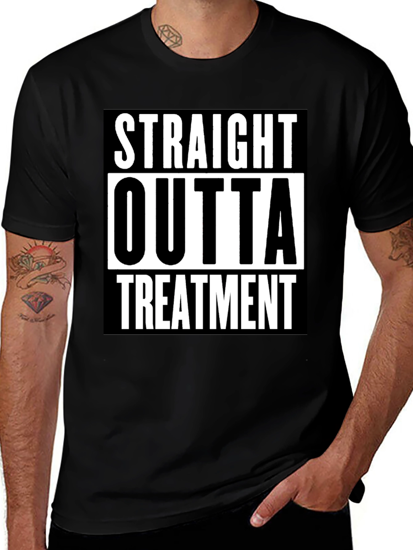 Straight Outta Treatment Graphic Tee