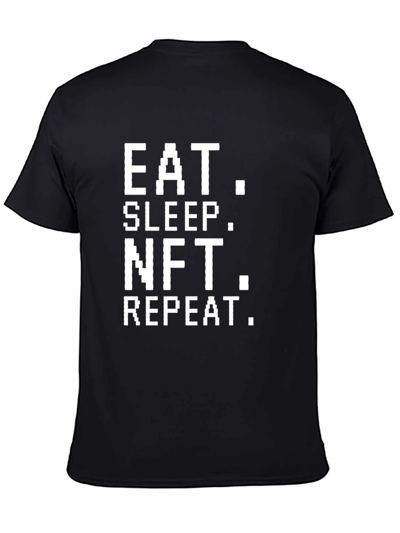 Eat Sleep NFT Repeat Black T-Shirt