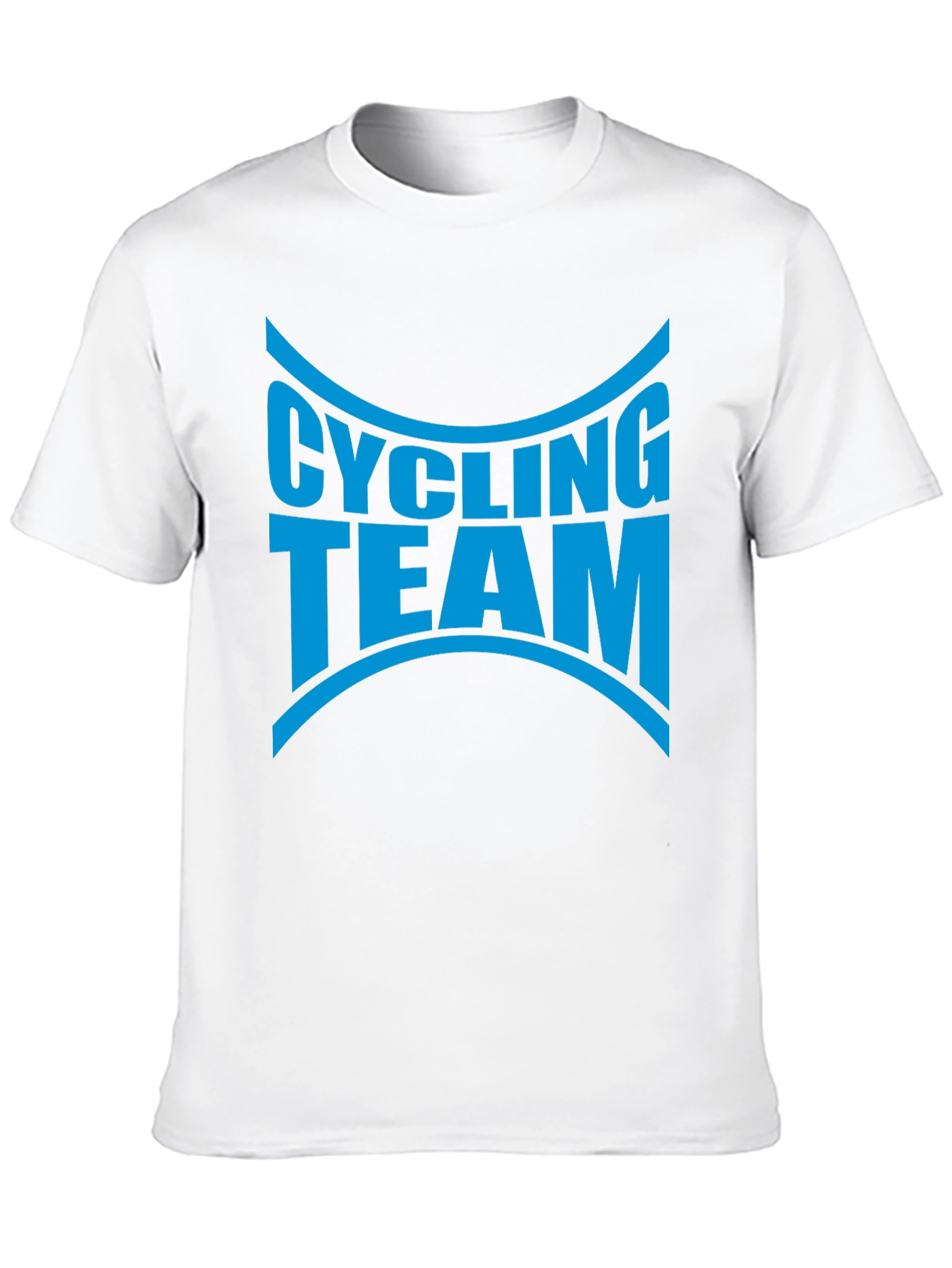 Cycling Team Graphic T-Shirt - Black