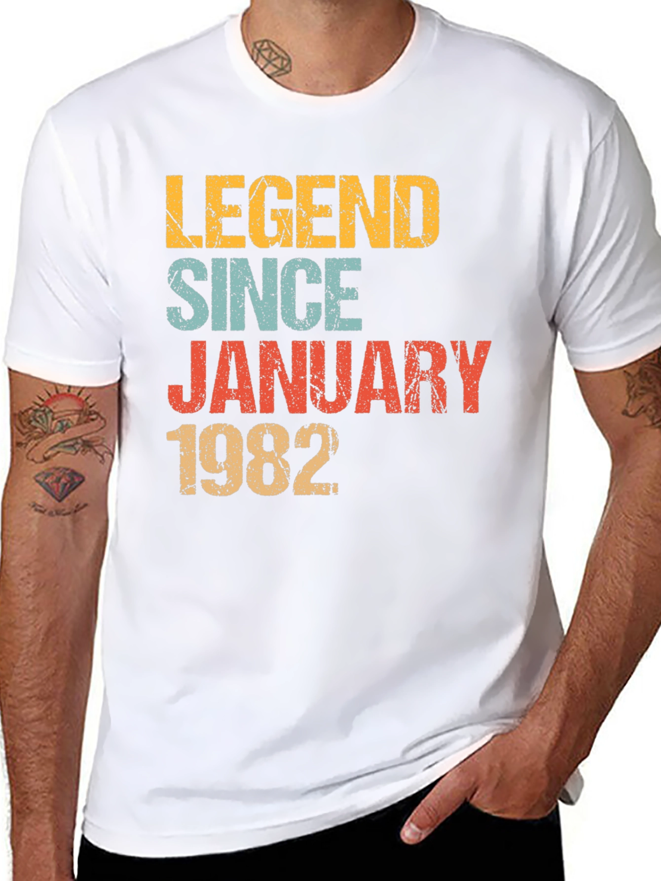 Legend Since January 1982 Graphic T-Shirt