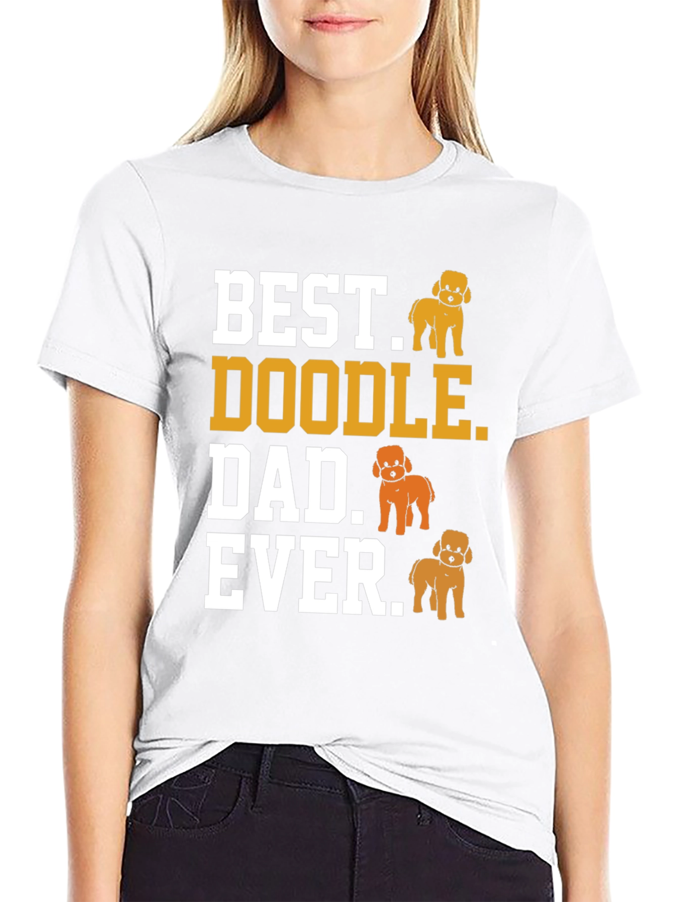 Best Doodle Dad Ever Graphic Tee