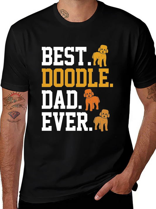 Best Doodle Dad Ever Graphic Tee