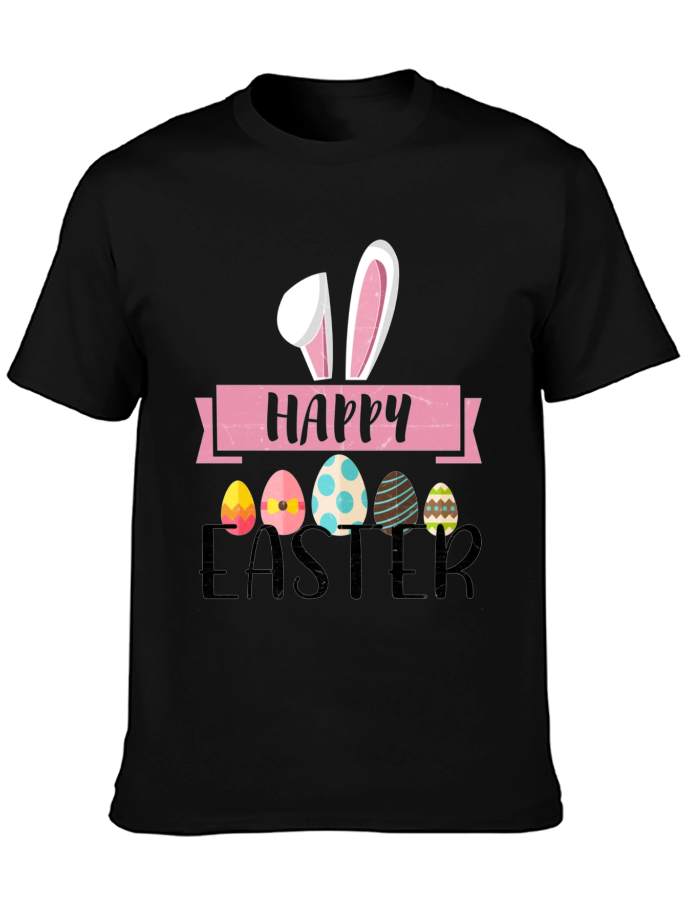 Happy Easter Bunny Ears Egg T-Shirt