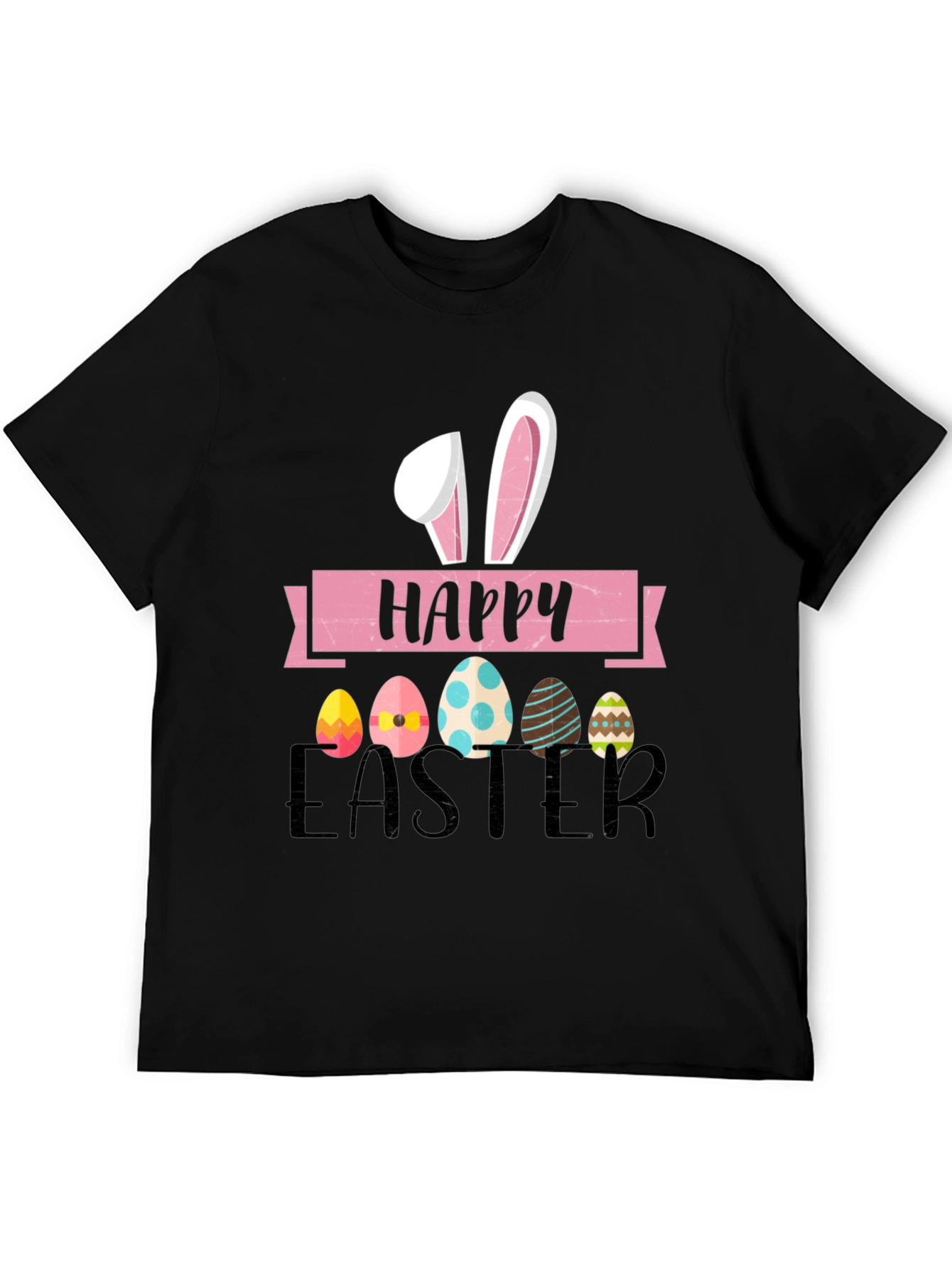 Happy Easter Bunny Ears Egg T-Shirt