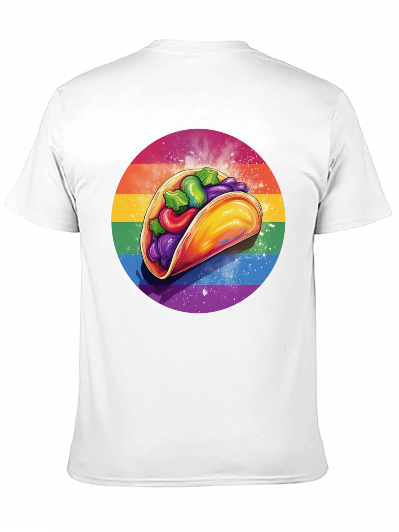 LGBTQ+ Pride Taco Graphic T-Shirt