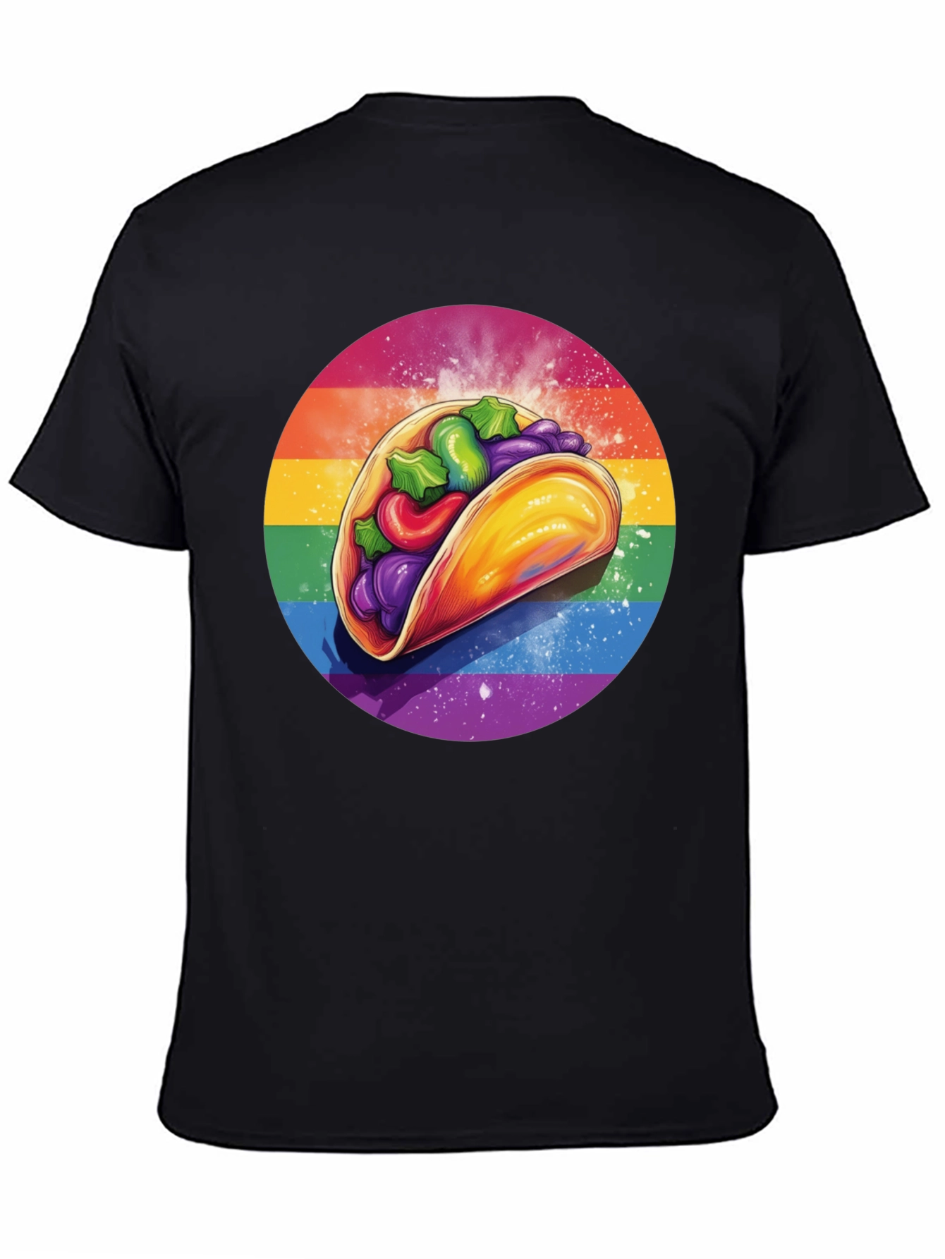 LGBTQ+ Pride Taco Graphic T-Shirt