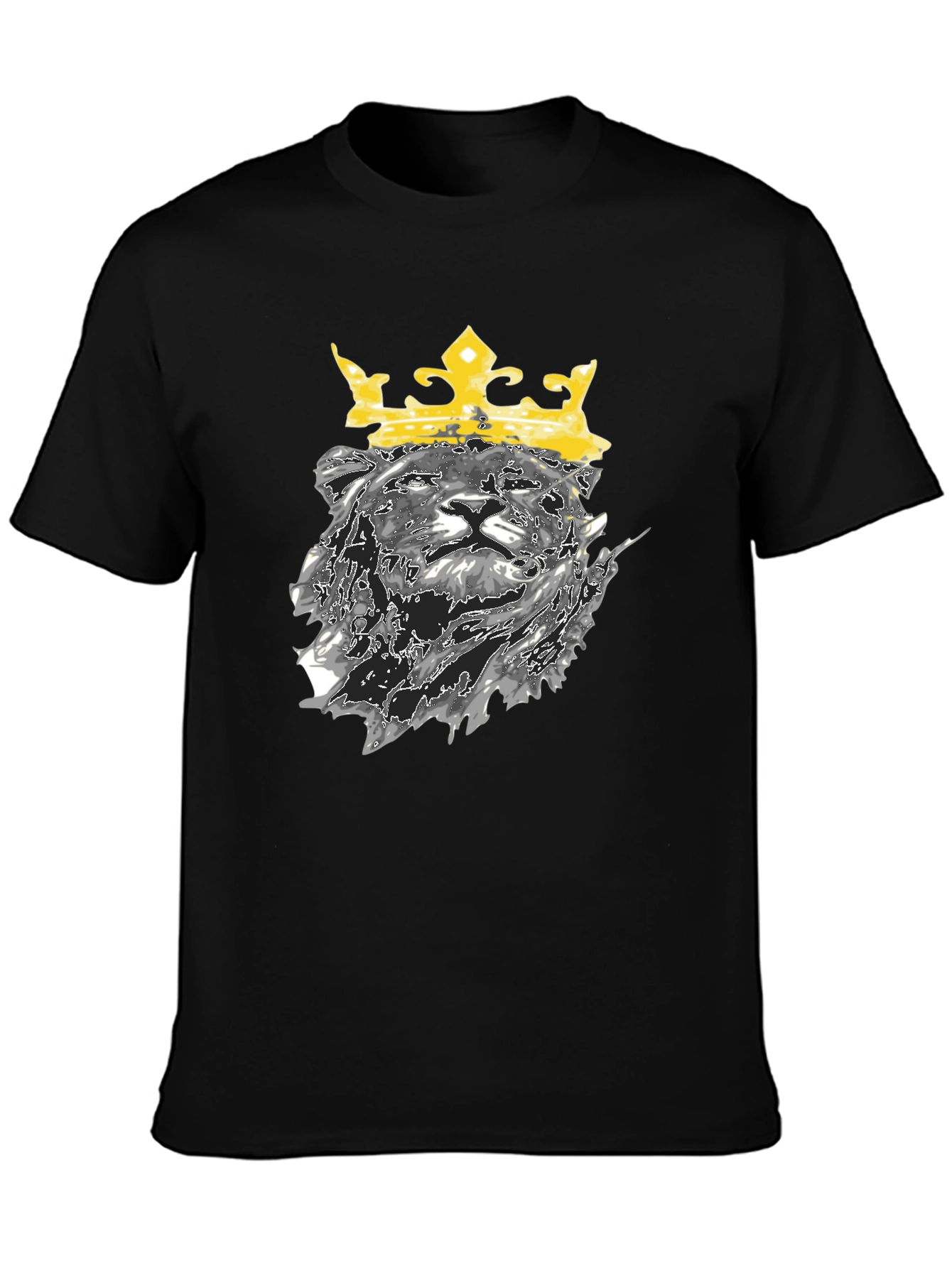 King Lion Graphic Tee - Black
