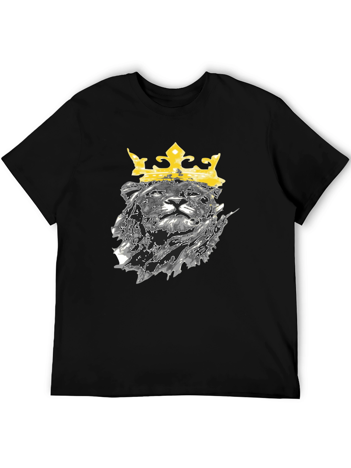 King Lion Graphic Tee - Black