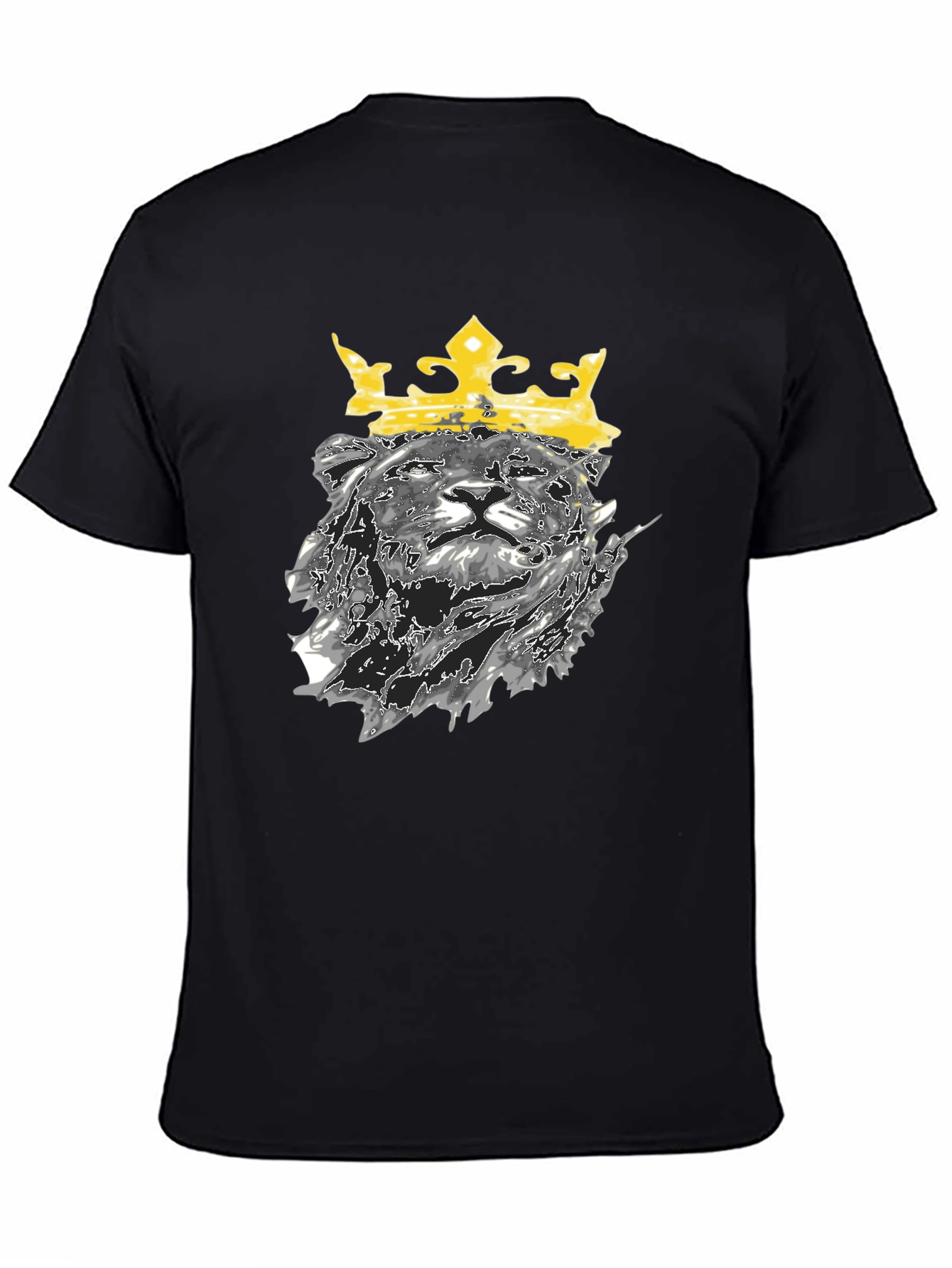 King Lion Graphic Tee - Black