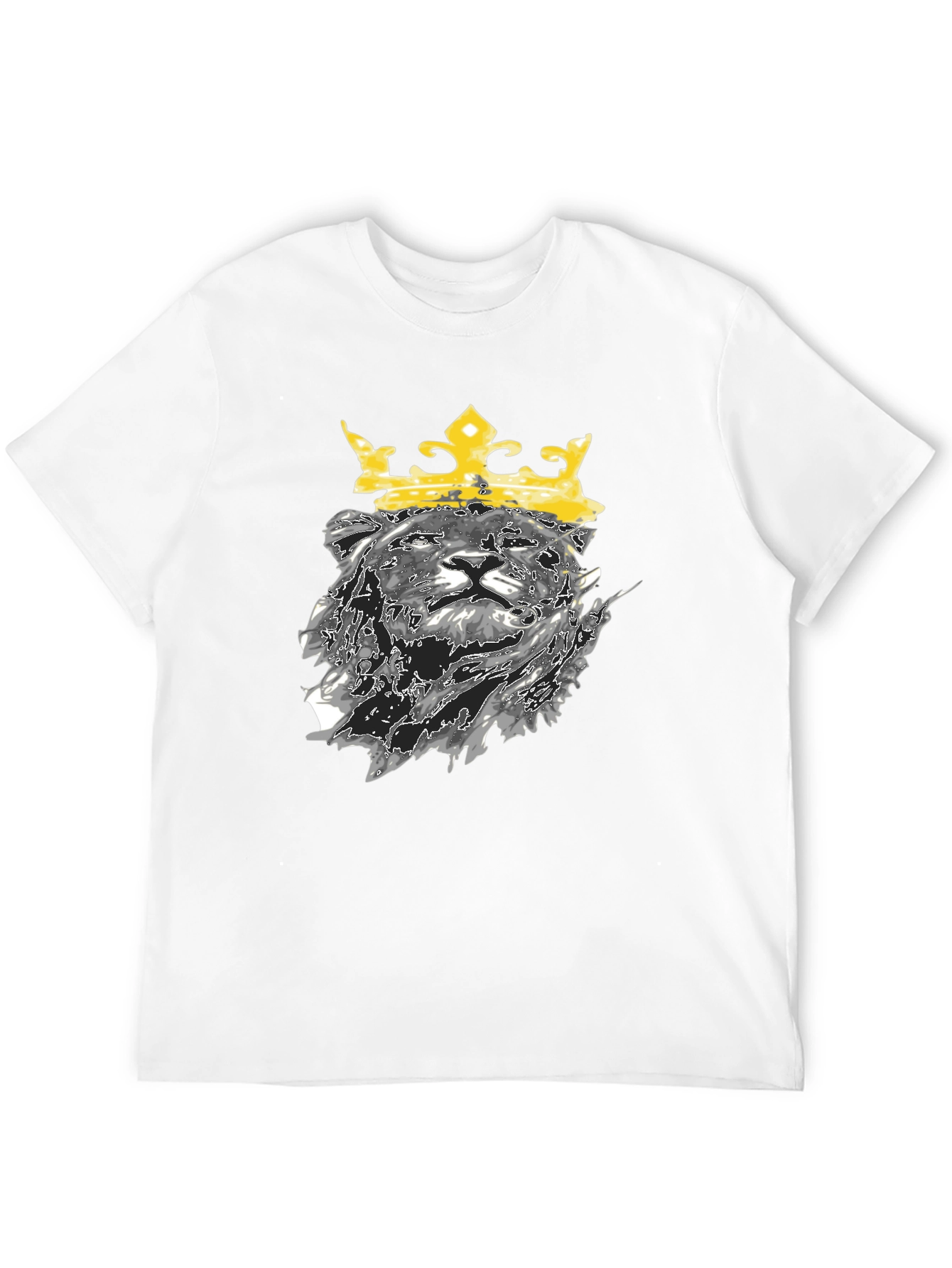 King Lion Graphic Tee - Black