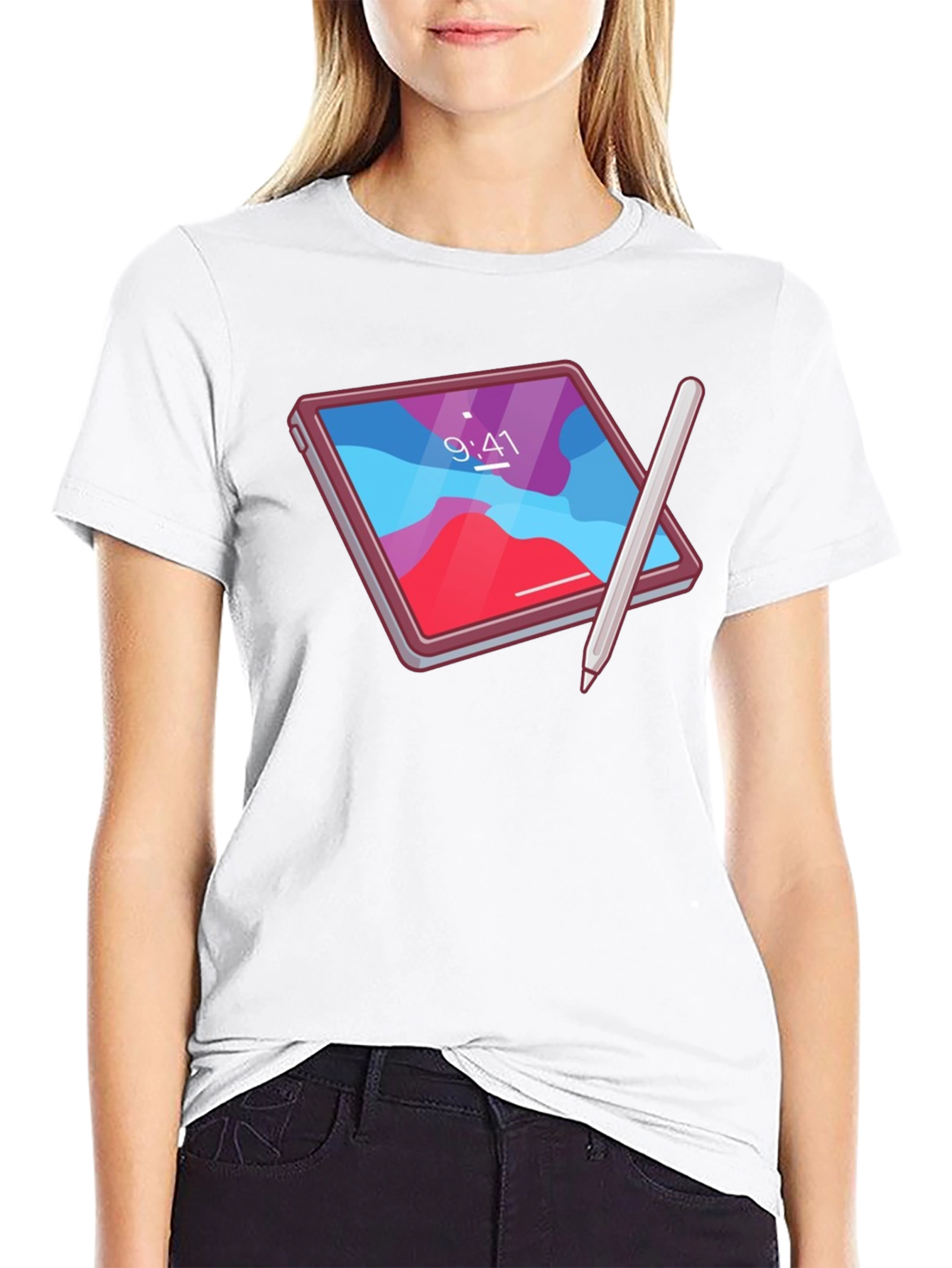 Tech Tablet T-Shirt - Gadget Graphic Tee