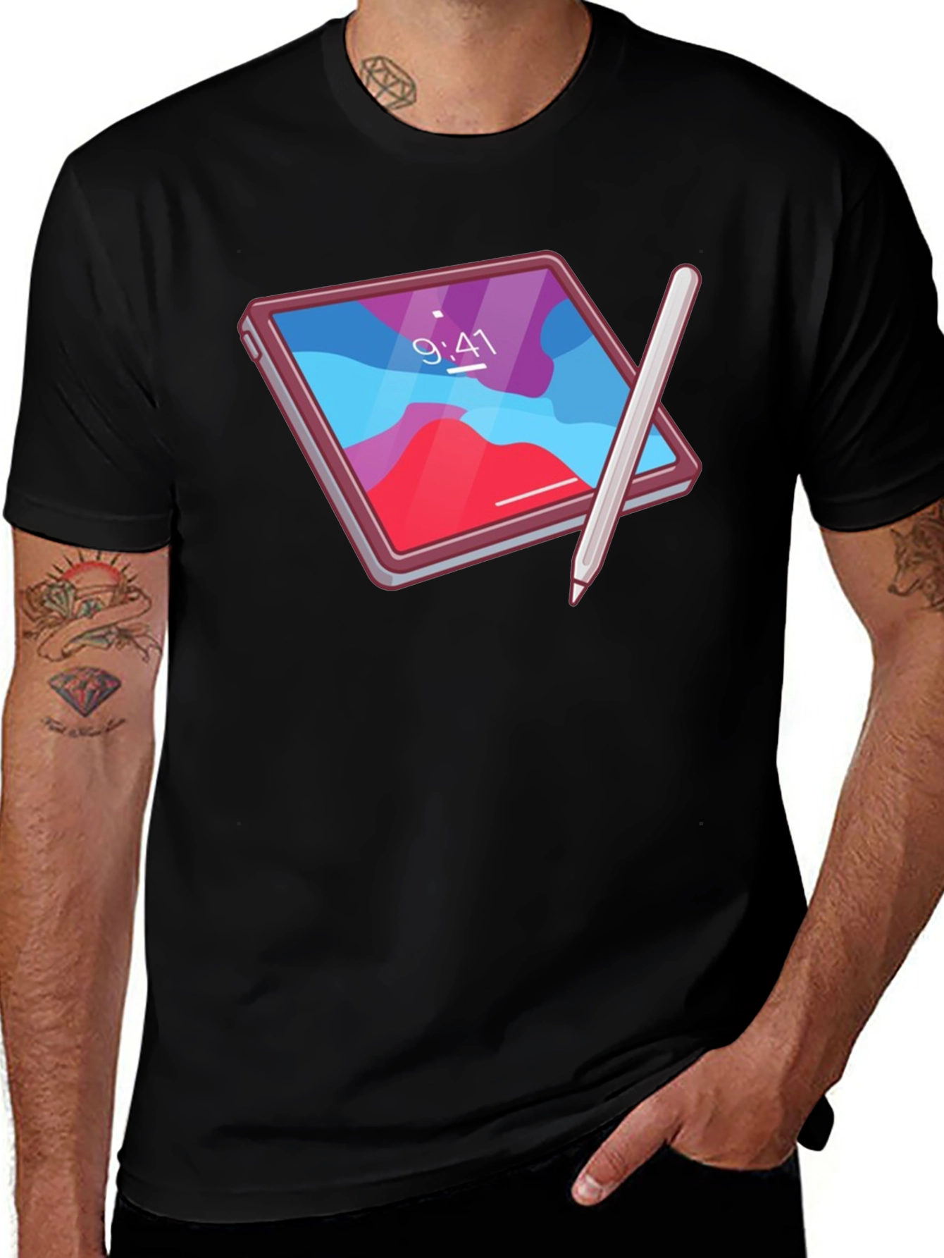 Tech Tablet T-Shirt - Gadget Graphic Tee