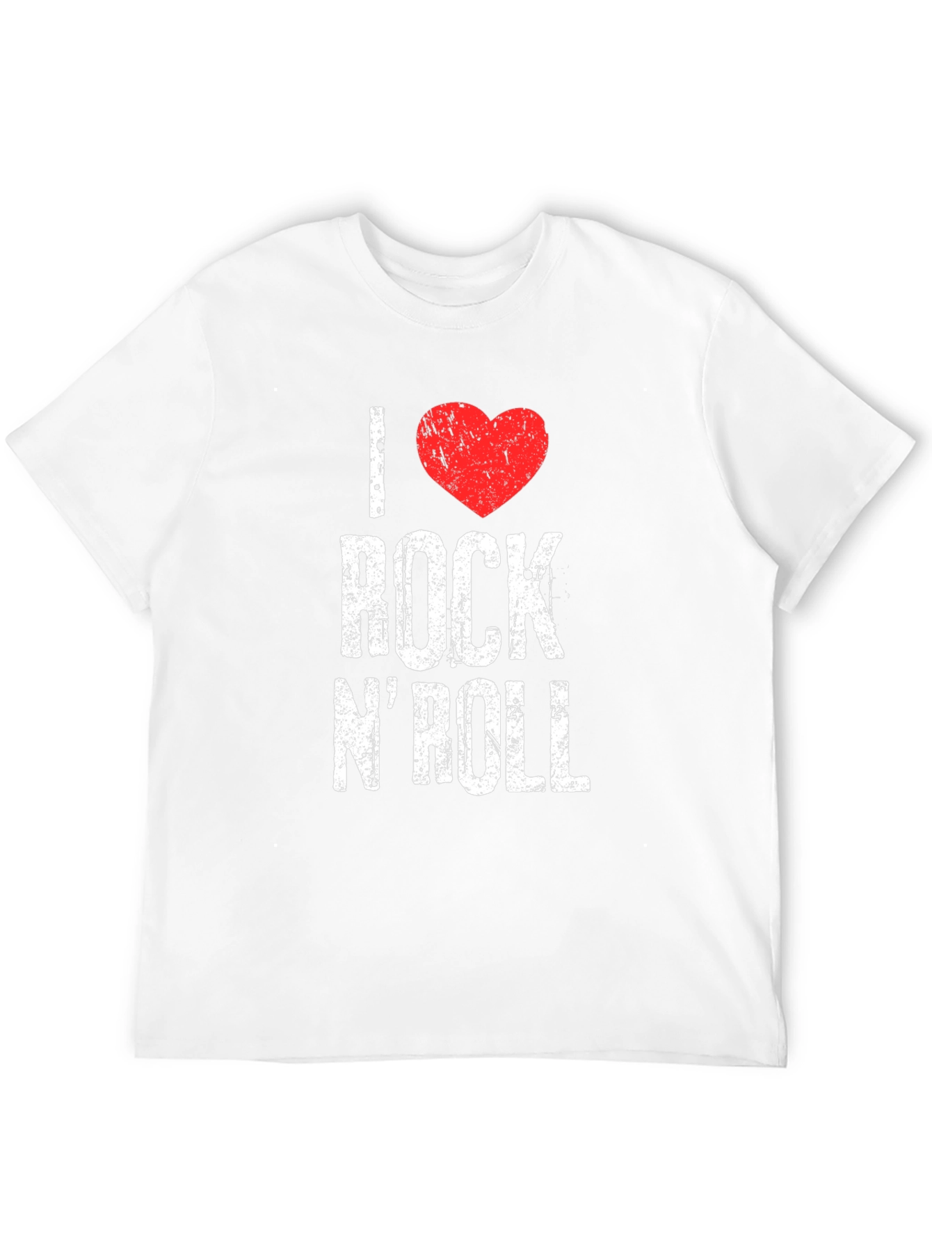 I Heart Rock N Roll Graphic T-Shirt
