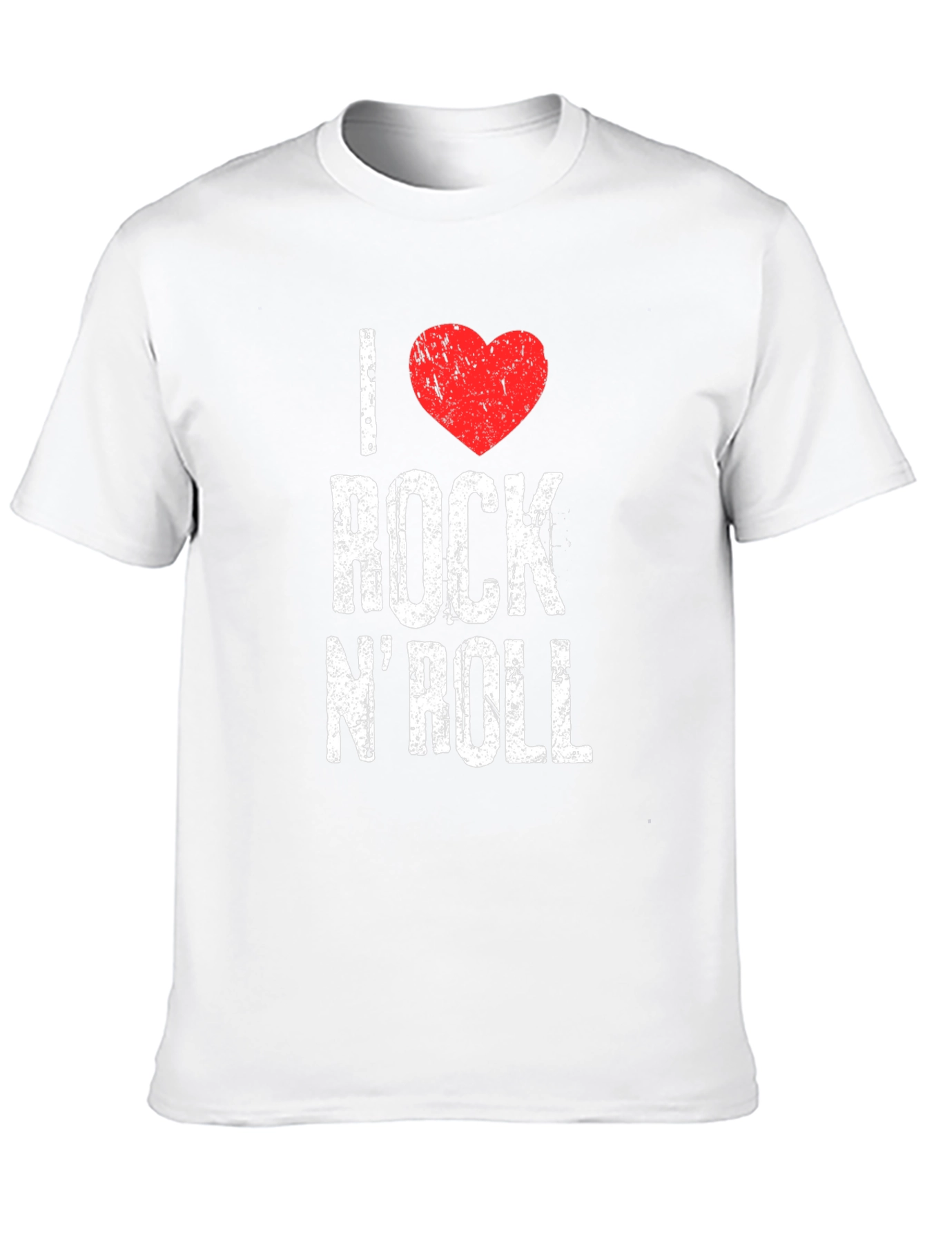 I Heart Rock N Roll Graphic T-Shirt