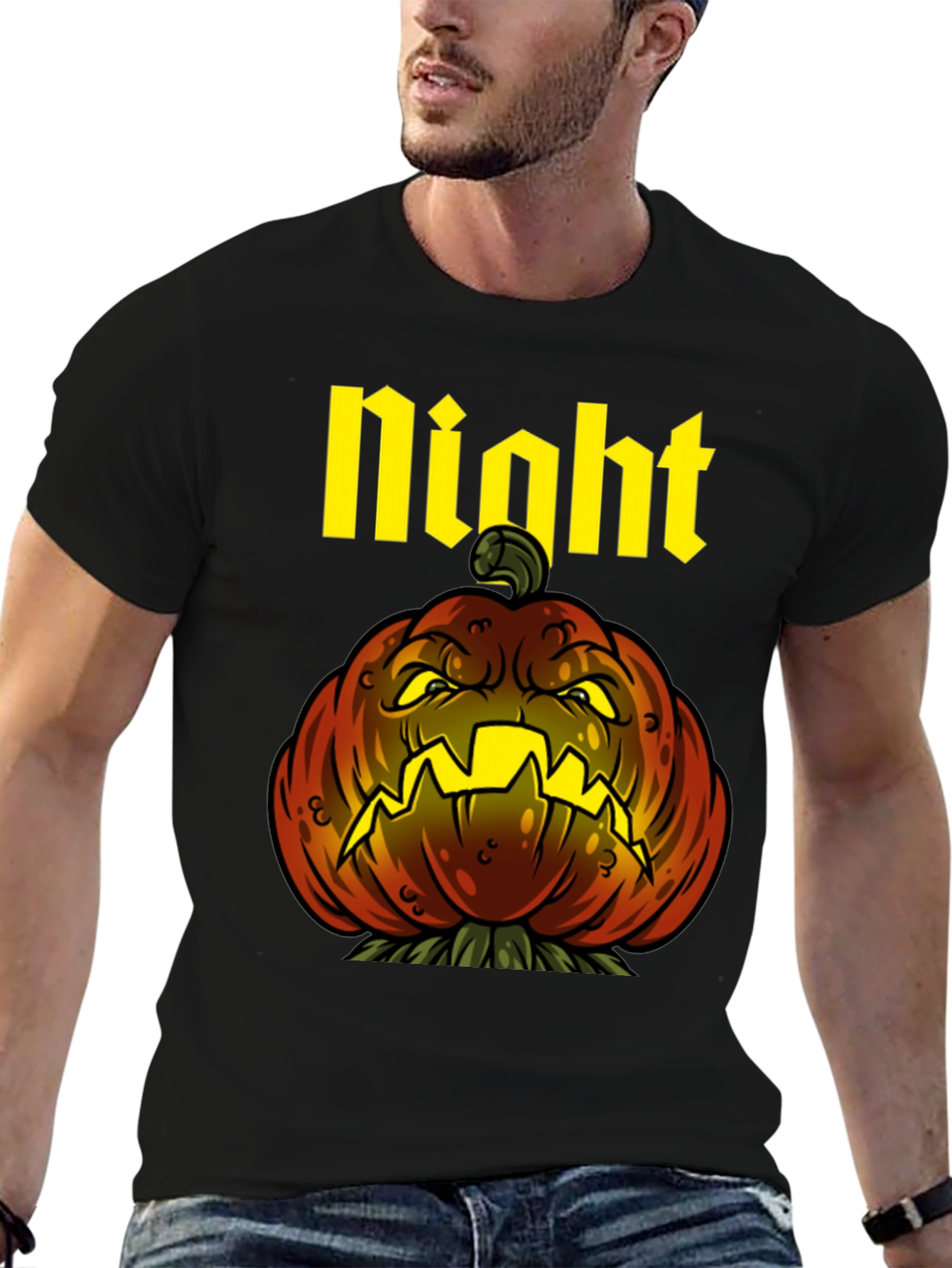 Night Pumpkin Graphic Tee