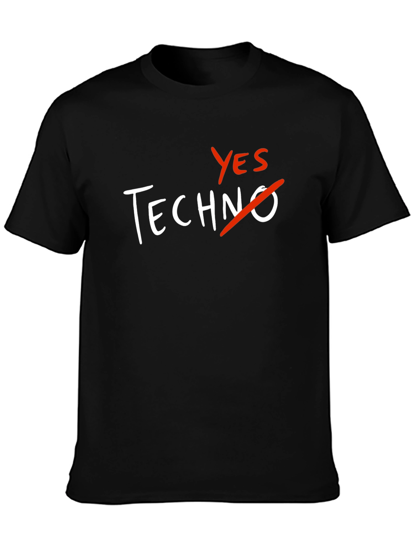 Yes to Music No to Techno T-Shirt